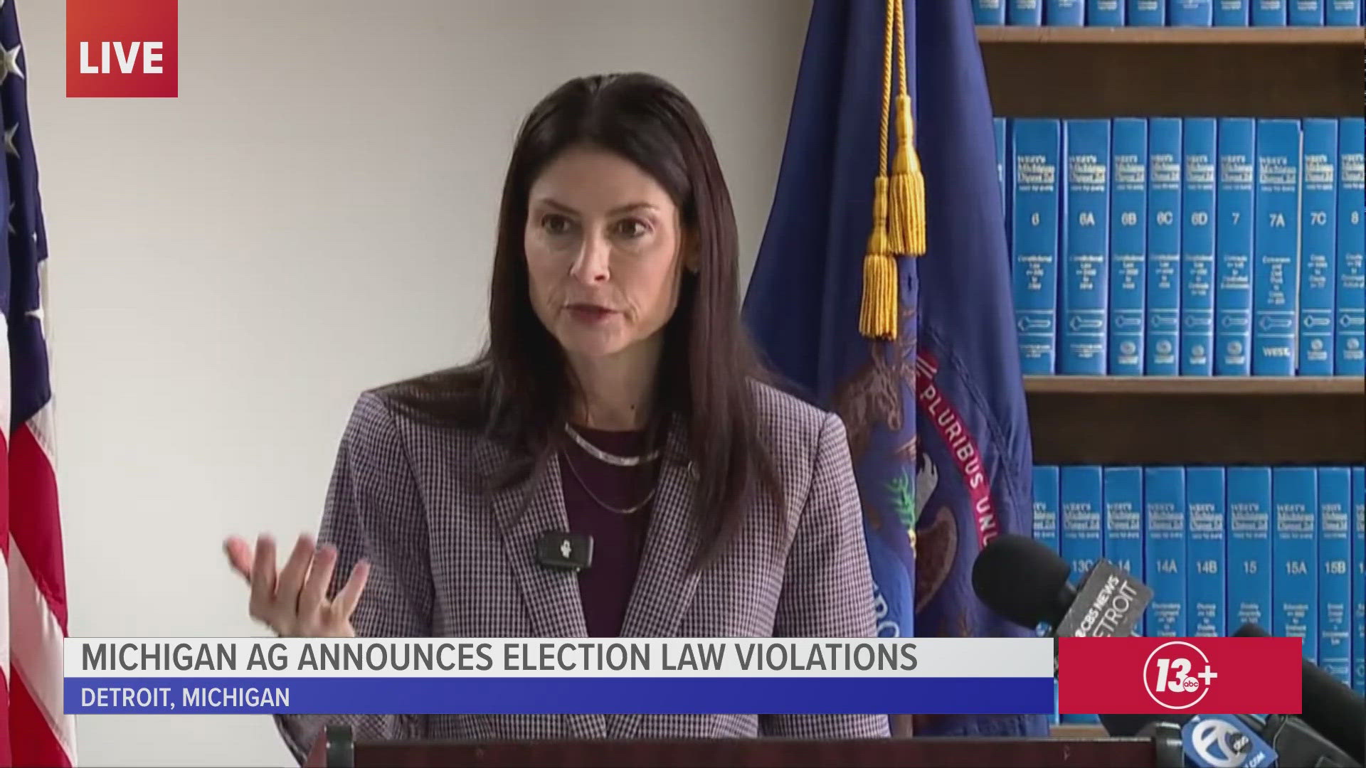 Michigan Attorney General Dana Nessel announced felony election law violations against 4 voters accused of double voting as well as charging 3 assistant clerks.