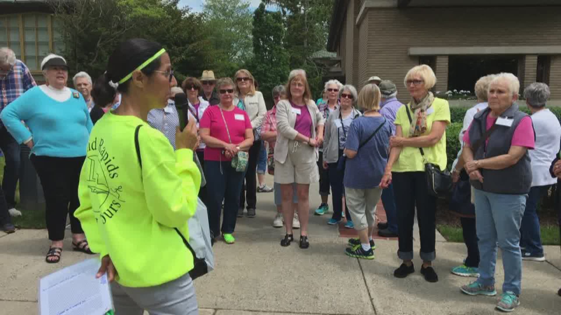 Grand Rapids Running Tours started about three years ago when founder, Caroline Cook, thought it would be a great way to familiarize yourself with the city.