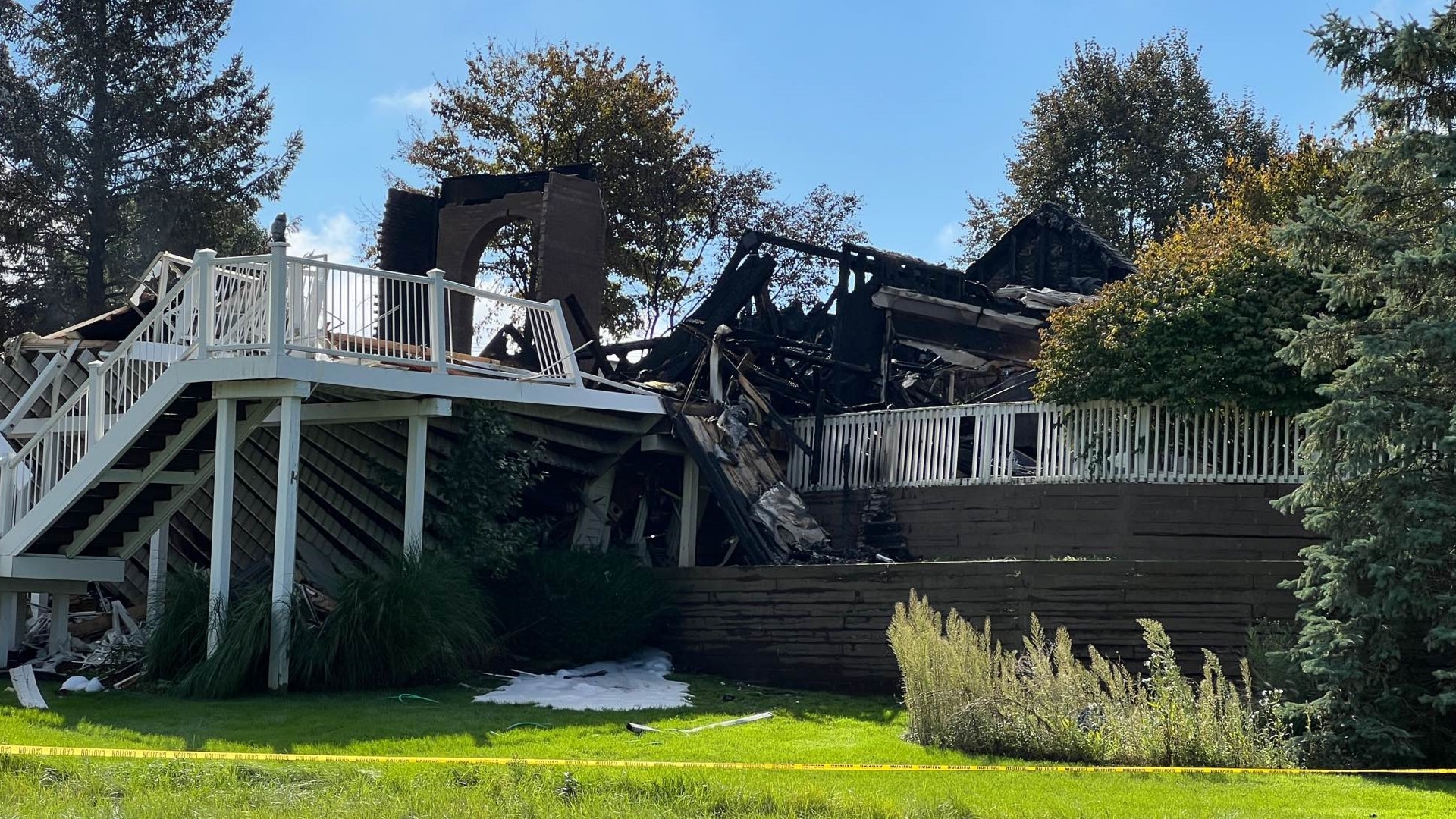 Woman in Caledonia house explosion has died