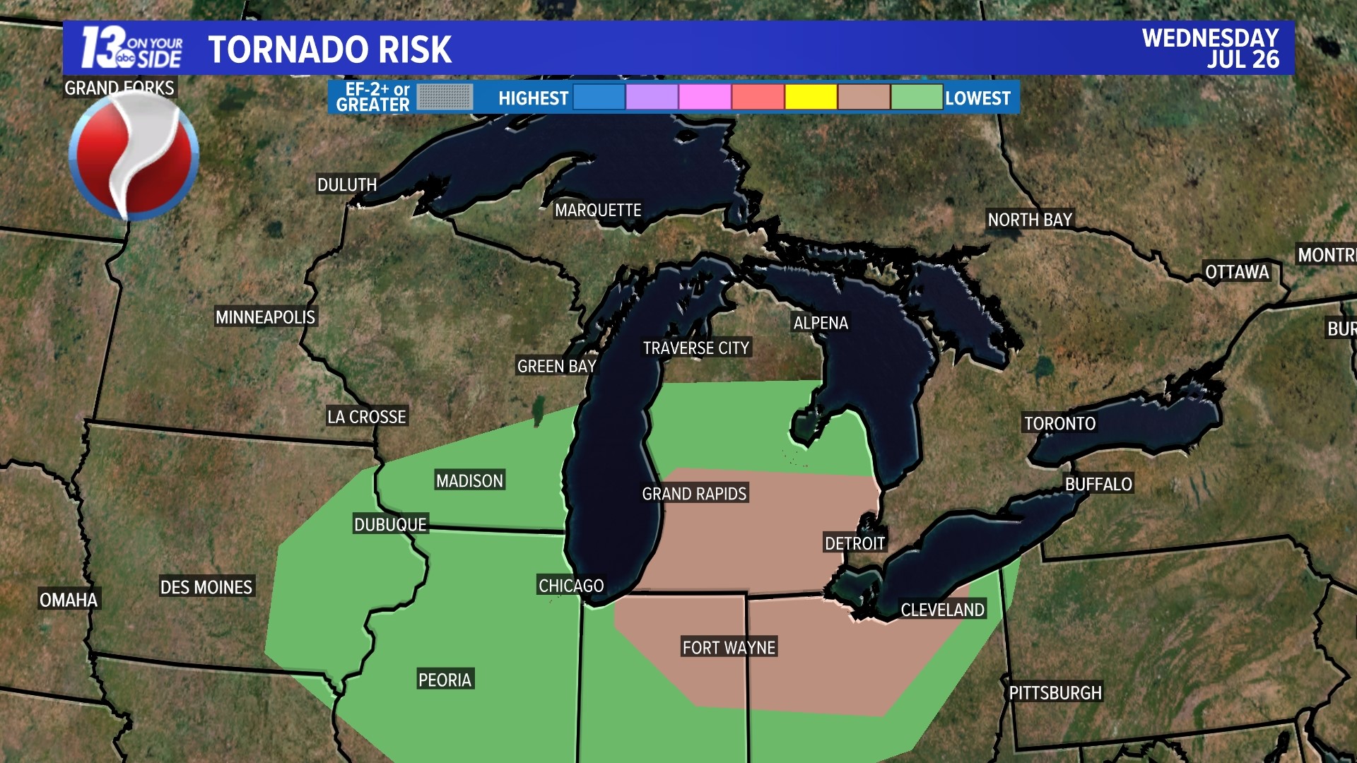 Tracking severe storms in Michigan Wednesday | wzzm13.com