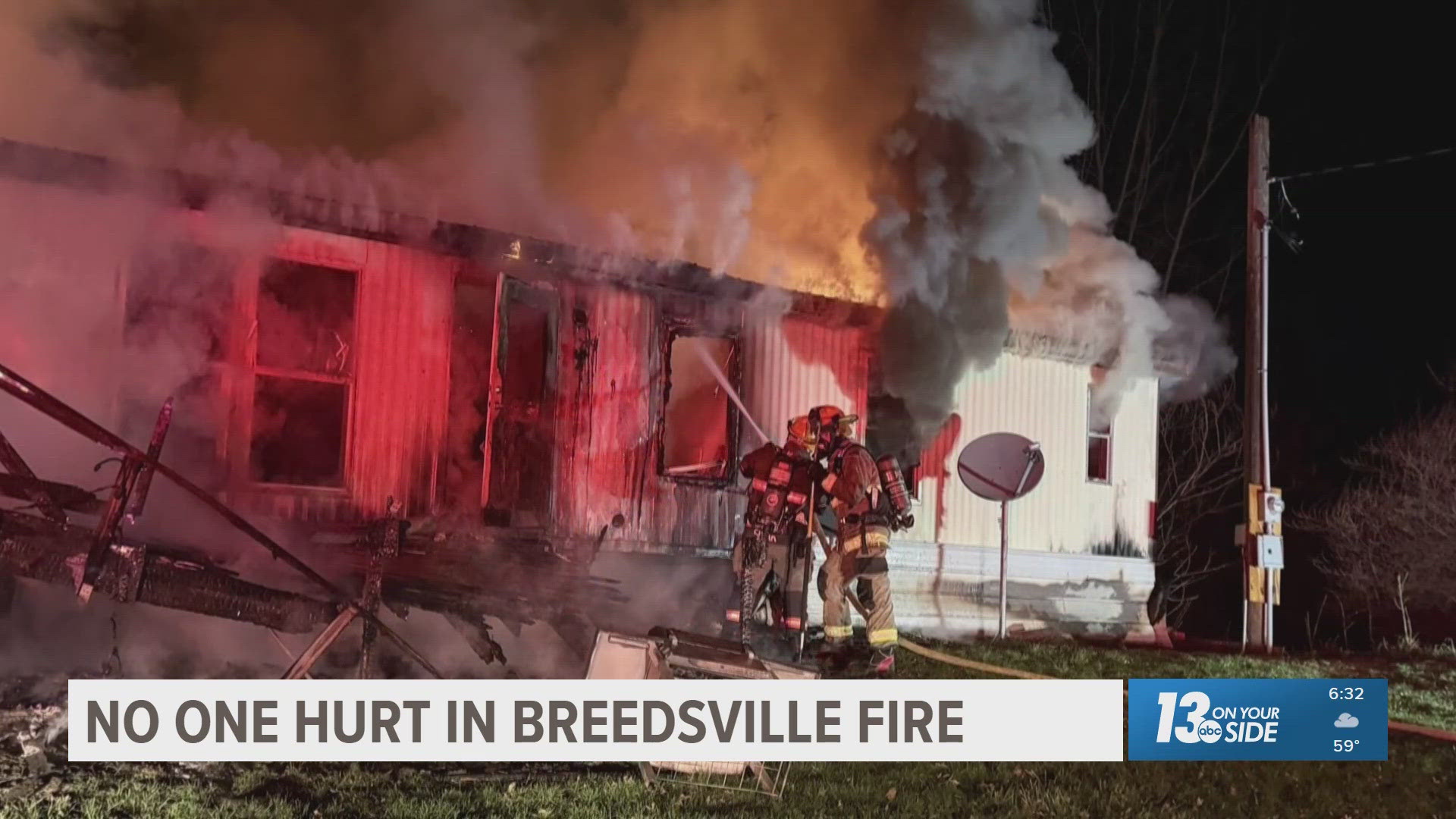 5 different departments respond to mobile home fire in Van Buren County ...
