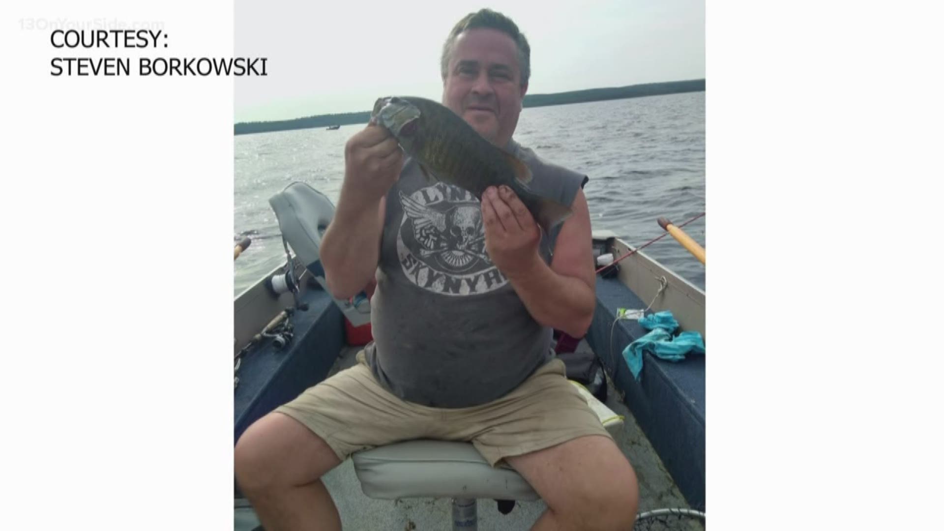 A Grand Rapids man died while he and his family were canoeing up to their hunting spot.