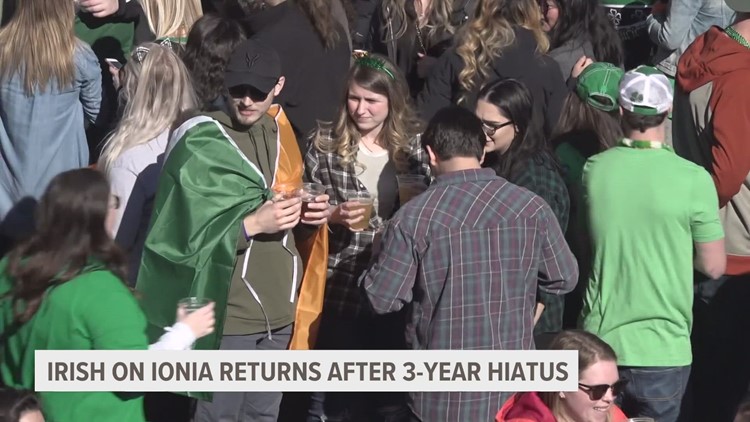 Irish on Ionia returns after 3-year hiatus