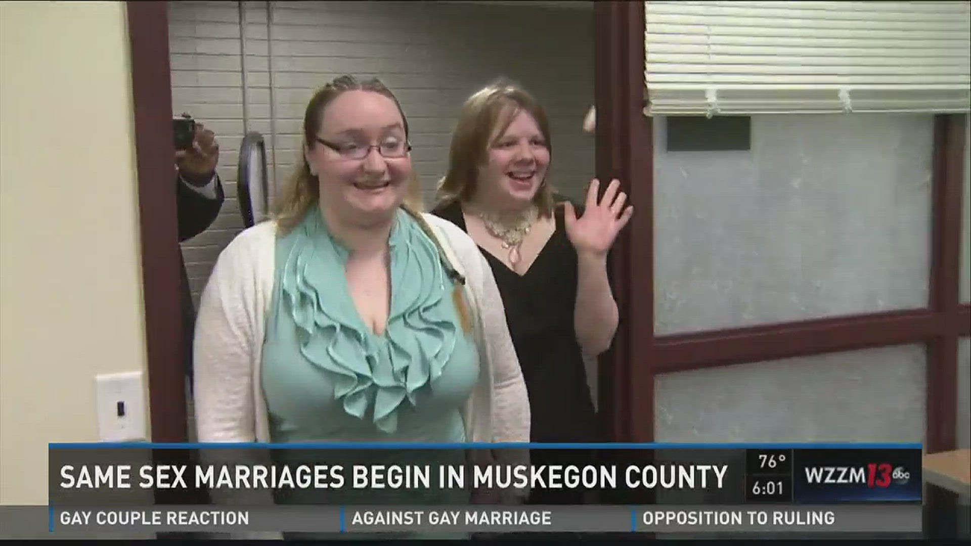 Local gay couples married hours after Supreme Court decision | wzzm13.com