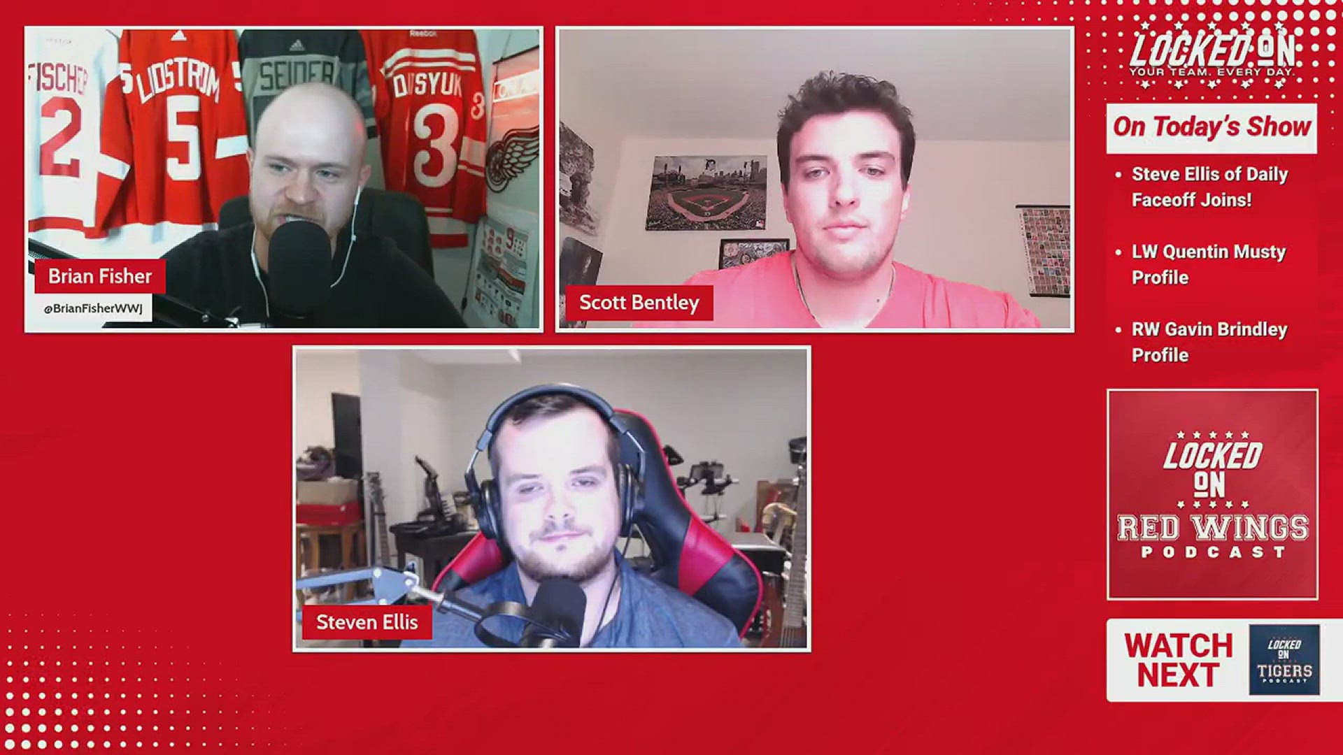 Locked on Red Wings '23 Draft Profile Quentin Musty & Gavin Brindley