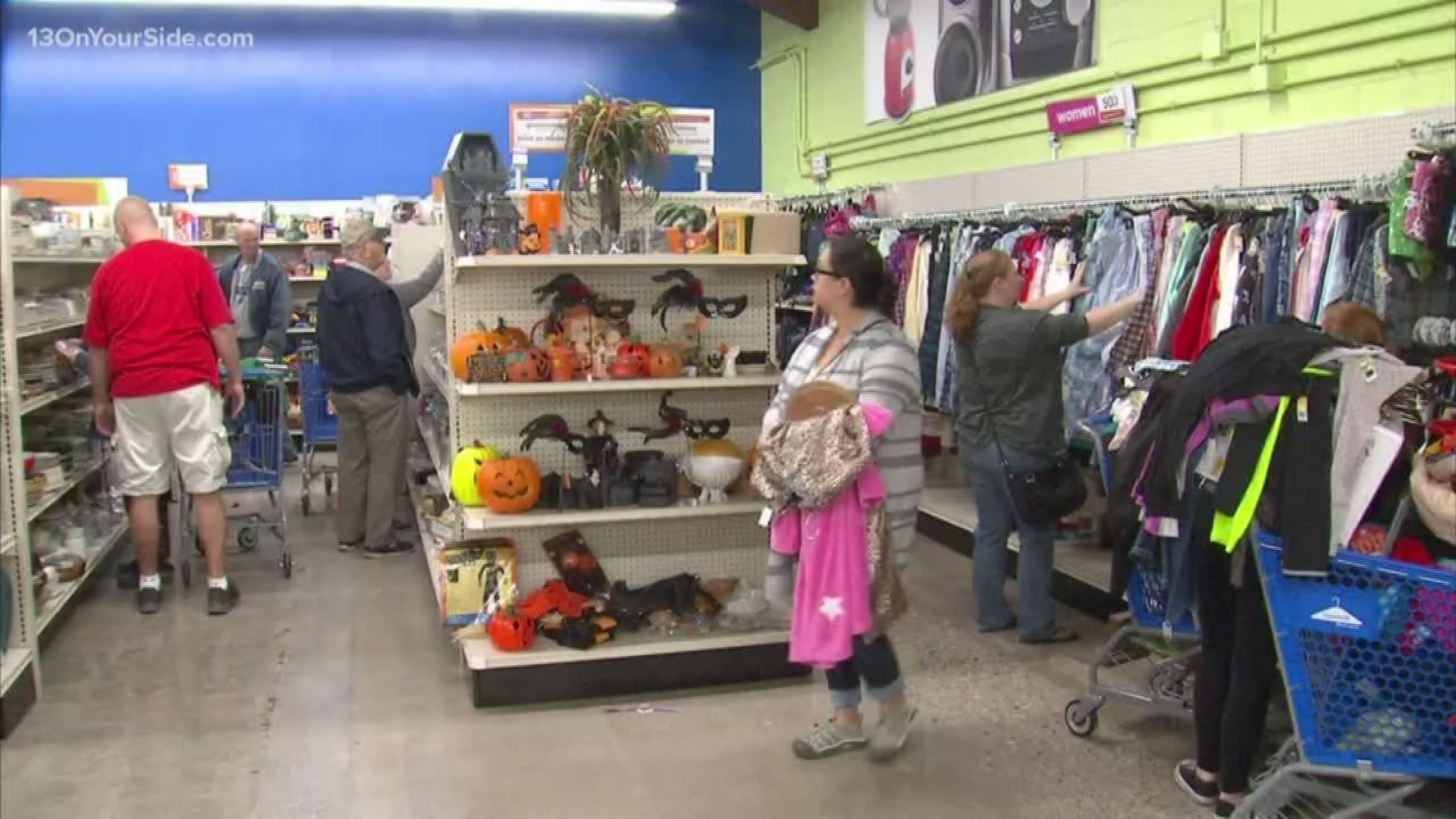 All 19 Goodwill stores in Grand Rapids will be closed by the end of the work day Monday until April 13.
