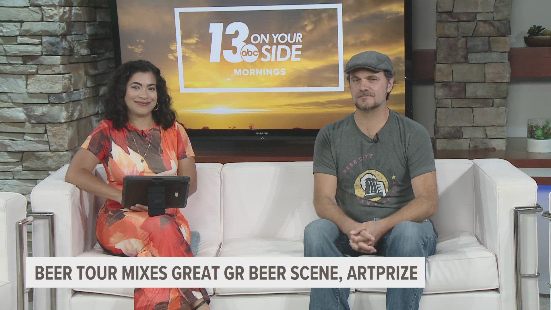 Grand Rapids Beer Tours owner Brian Haik joined 13 On Your Side to talk about Artprize-themed driving and walking beer tours for the duration of the art competition.