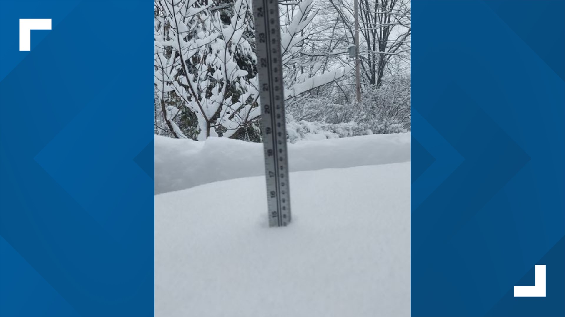 How much snow fell in West Michigan | wzzm13.com