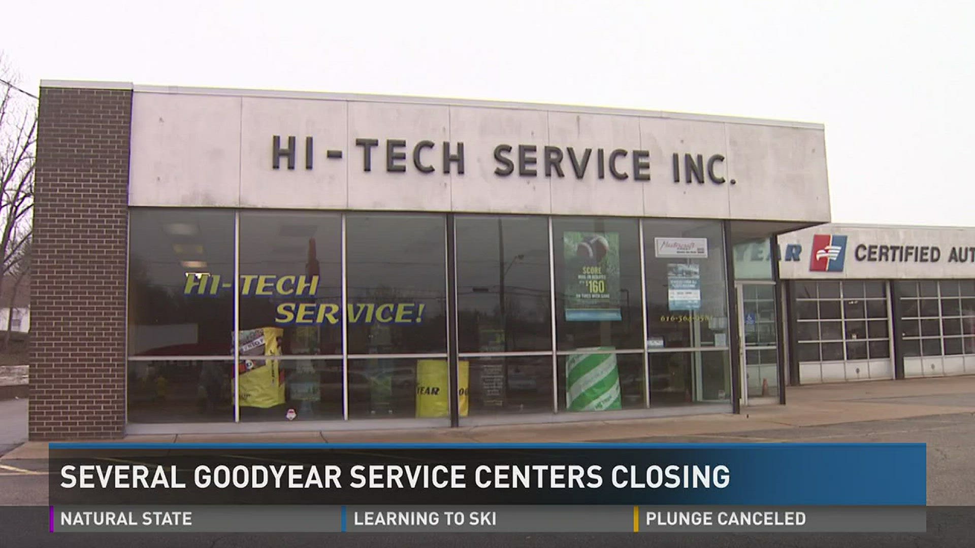 Several Goodyear stores in Michigan have suddenly closed their doors