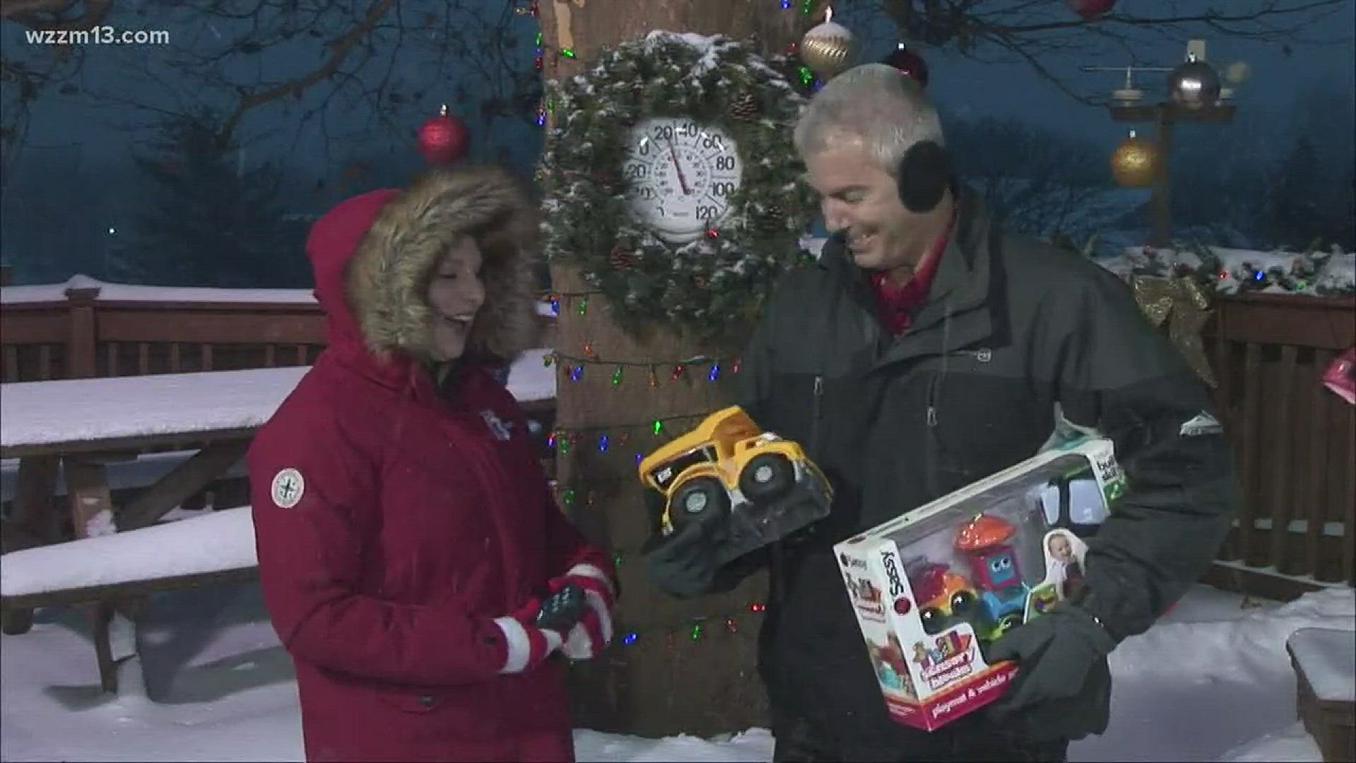 Evening weather and Toys for Tots Preferred Automotive