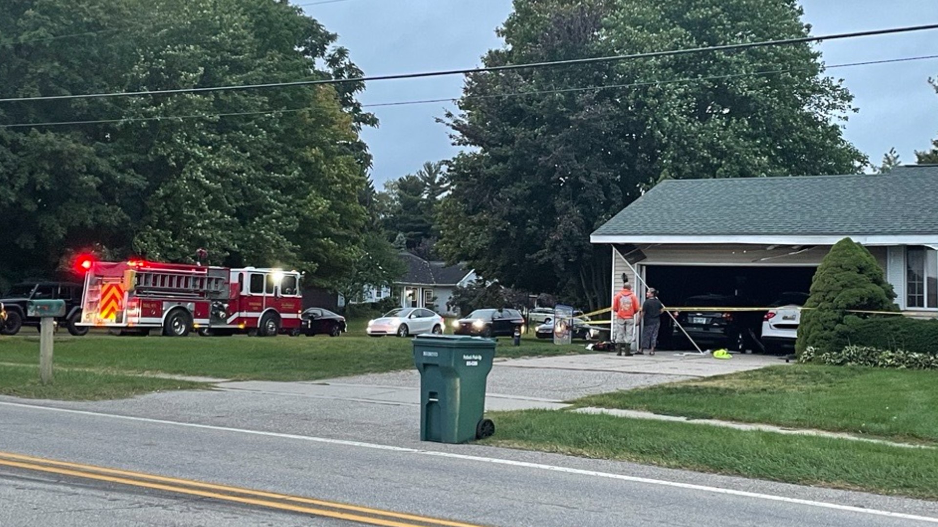 Allendale explosion caused by blowtorch stored in trunk