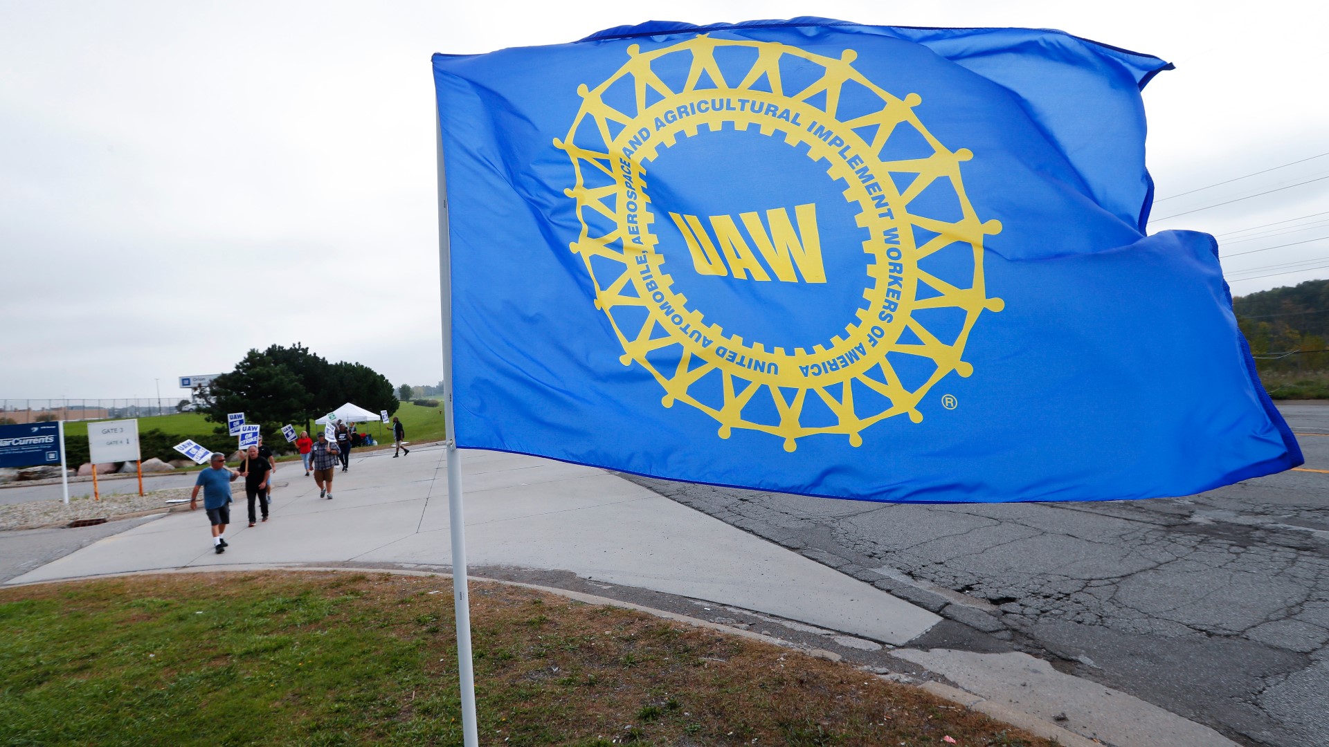 UAW strikers across the country are putting in their votes for the General Motors contract.