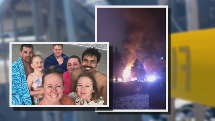 'There's nothing left': Hudsonville family staying hopeful after losing everything in house fire