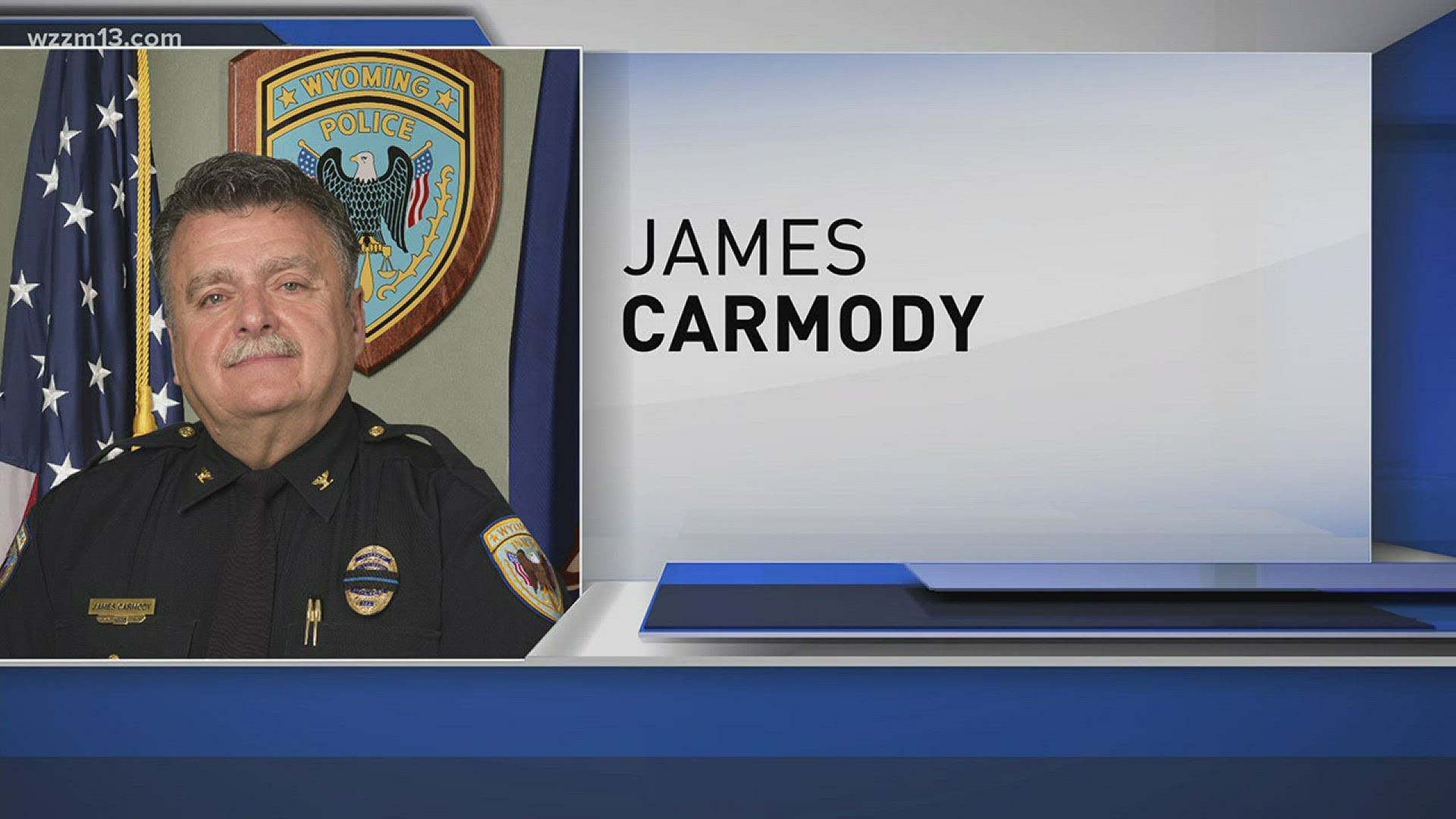 Wyoming's Police ad Fire Chief James Carmody retiring in April