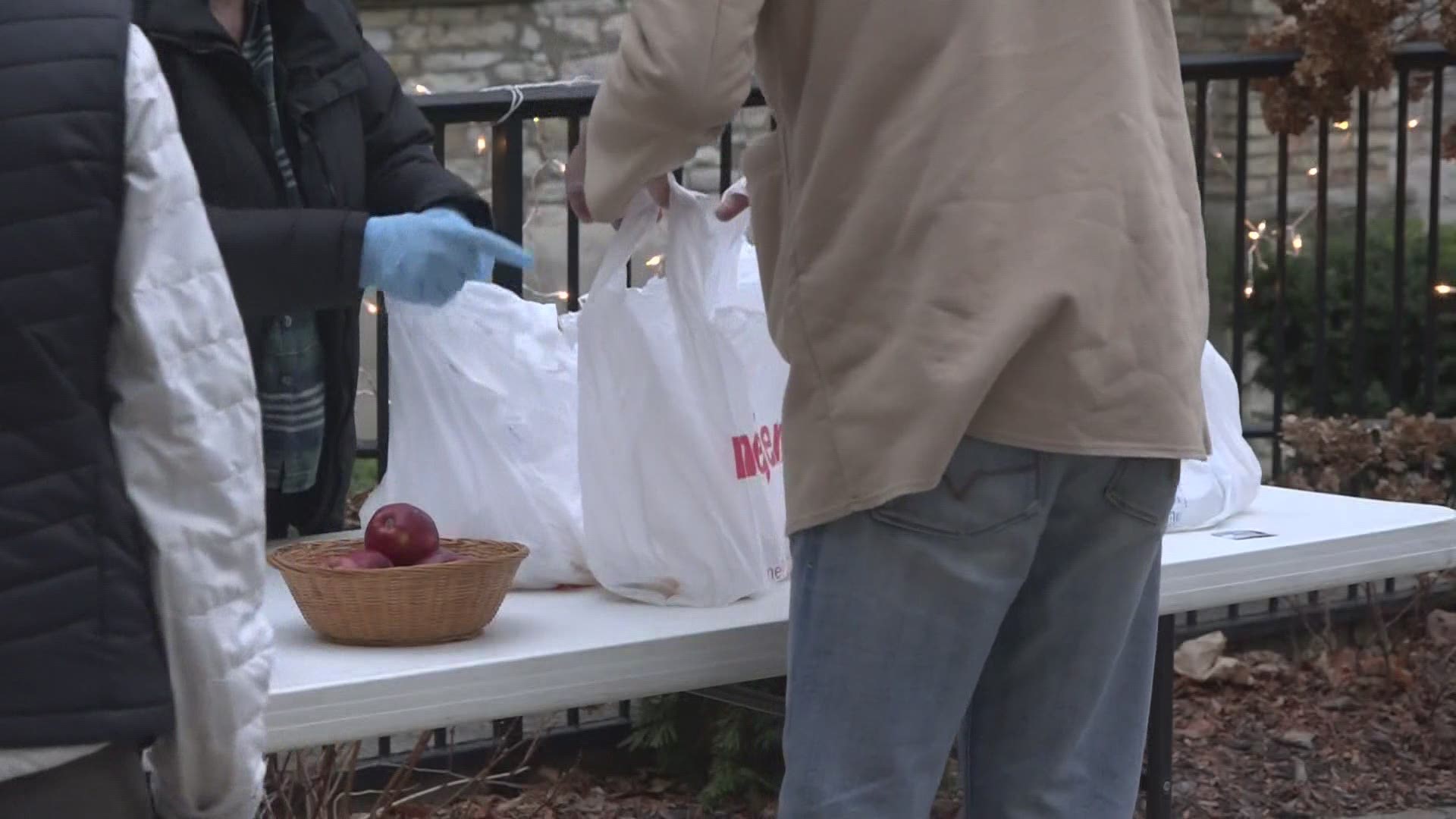 For 12 years, St. Mark's Episcopal Church has been serving breakfast for those in need Saturday mornings at their location in Downtown Grand Rapids.