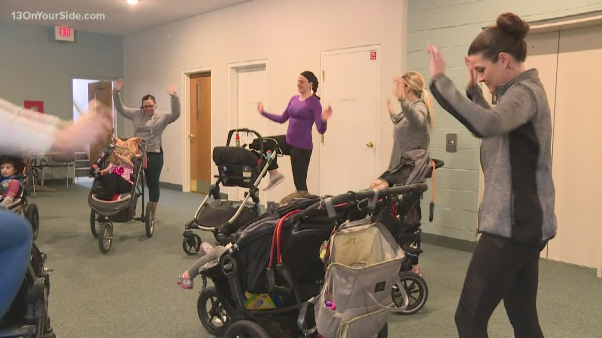 Fit4Mom provides a unique way to get your workout in with your baby and other moms.