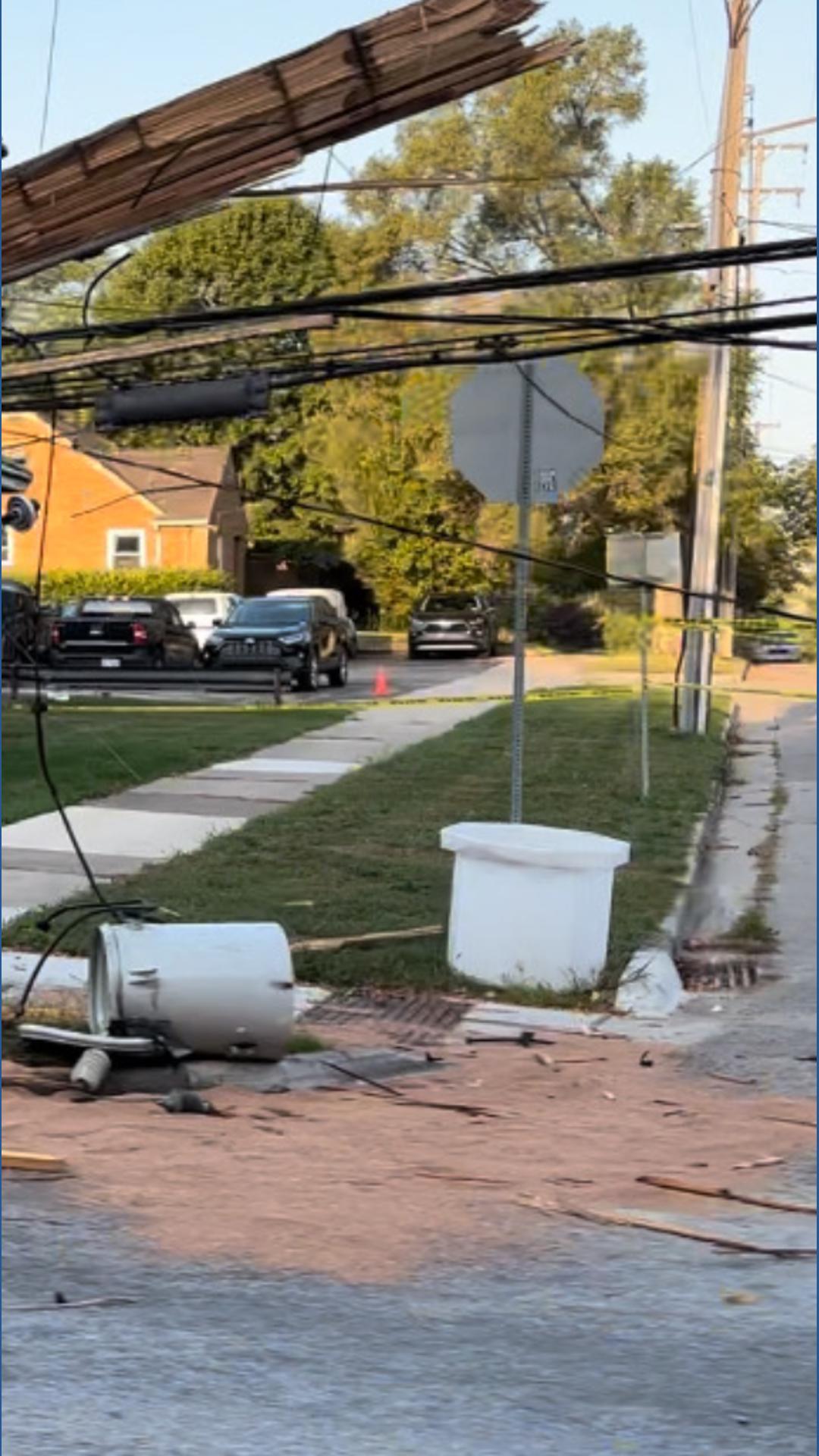 Car crashes into utility pole, causing outages in Grand Rapids | wzzm13.com