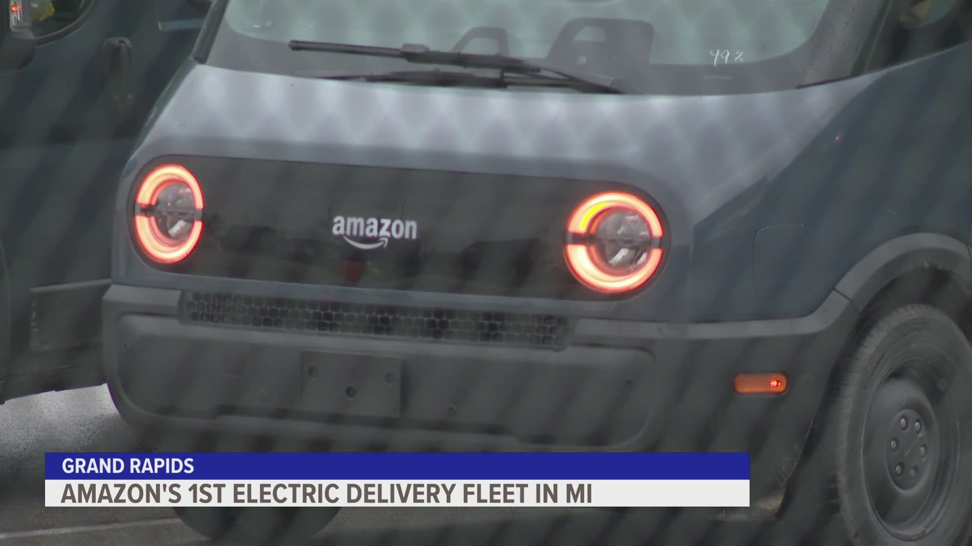 Grand Rapids is the first city in the state to welcome the new Amazon electric delivery vehicles.