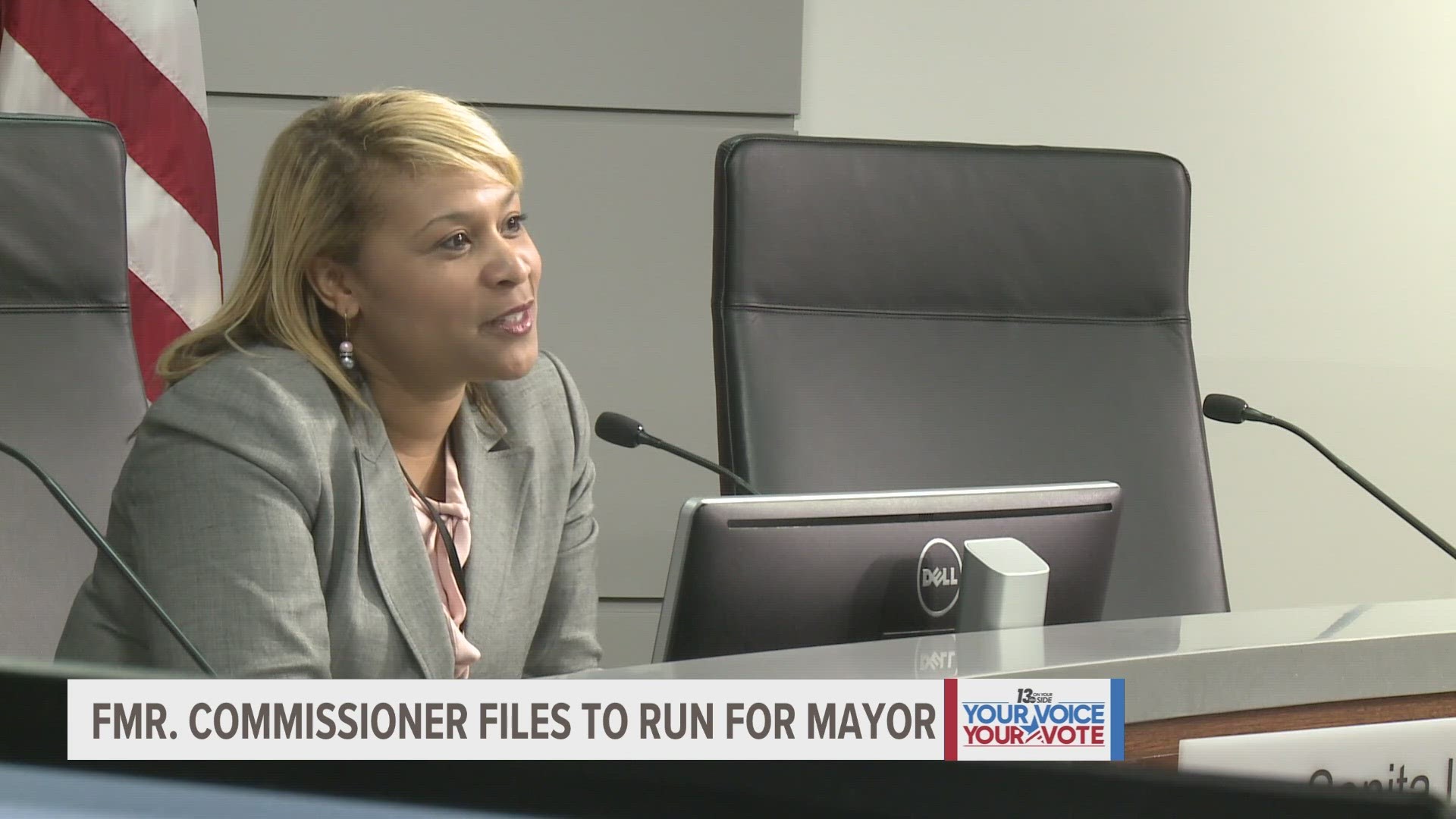 Senita Lenear announces her campaign for Grand Rapids Mayor