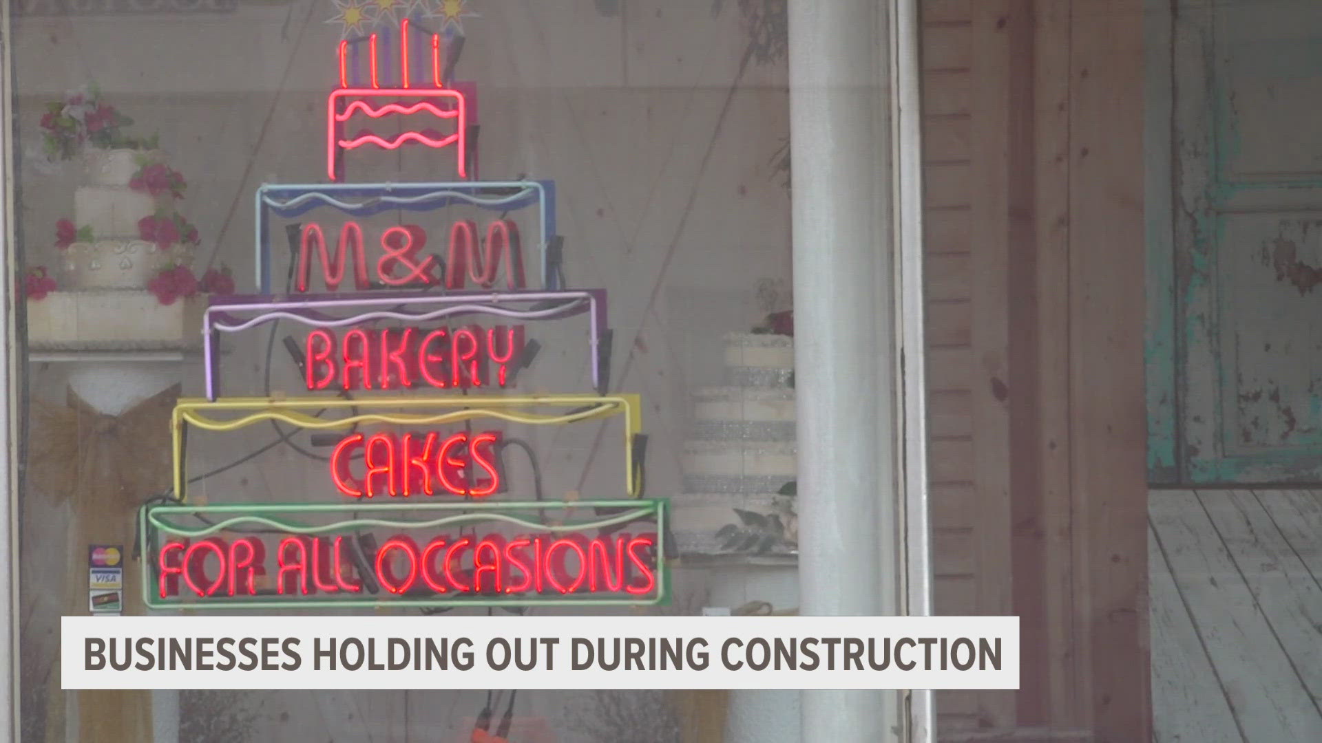 While the road is torn up the construction is impacting local businesses.
