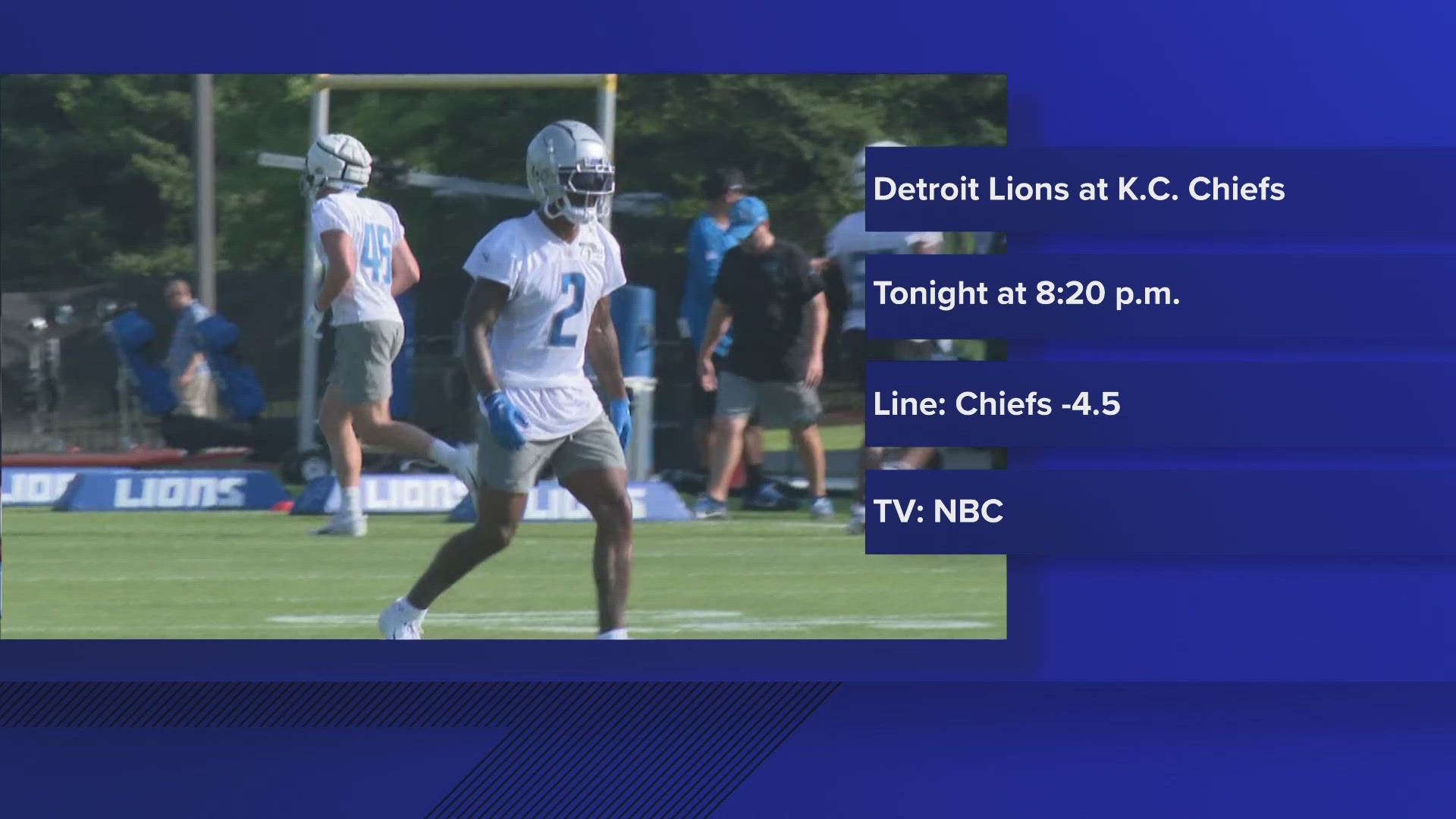 The Lions are the favorites to win the division this year – something they haven’t done in 30 years!