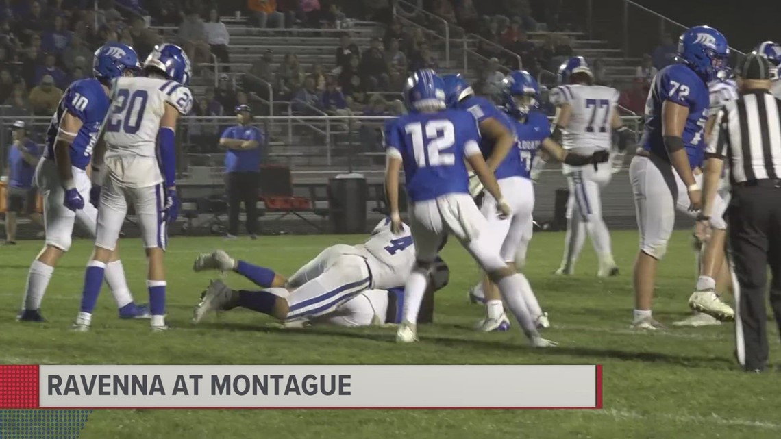 Detroit Lions star gives West Michigan varsity football team pre