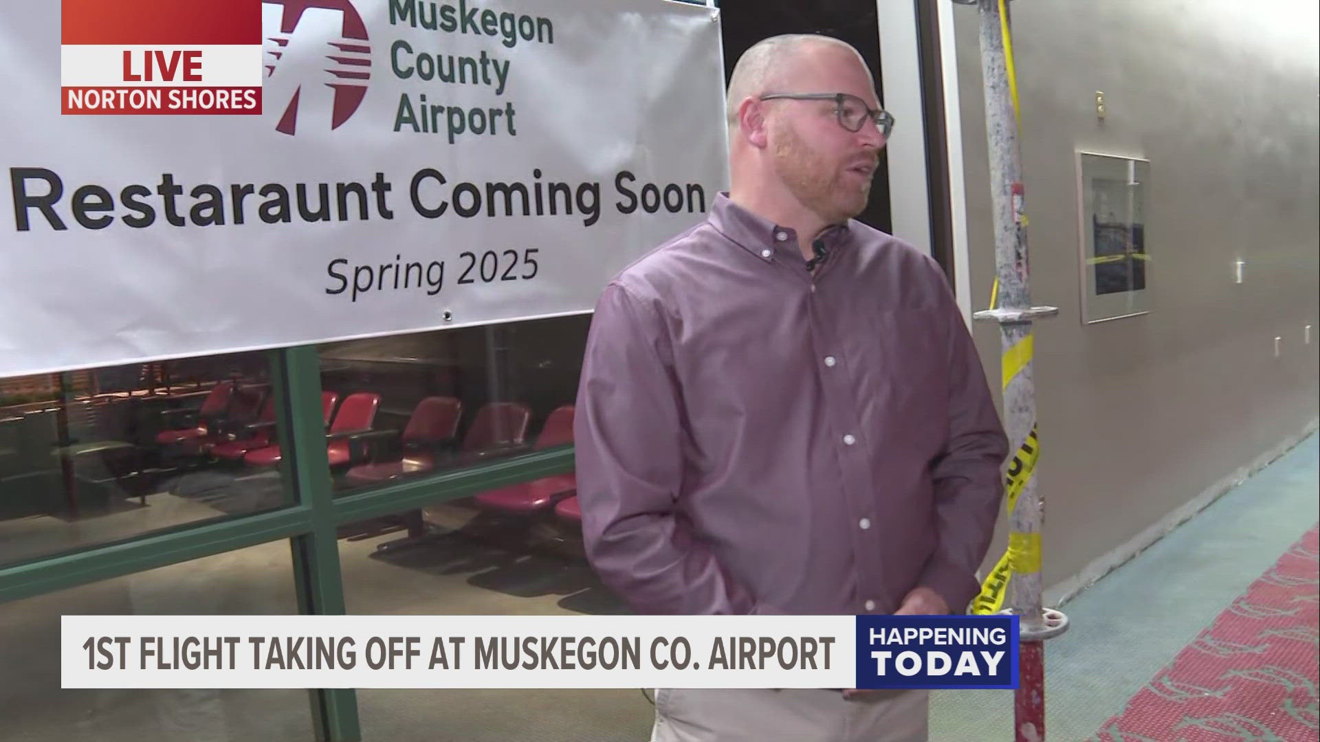 Denver Air Connection brings jet service back to Muskegon. 