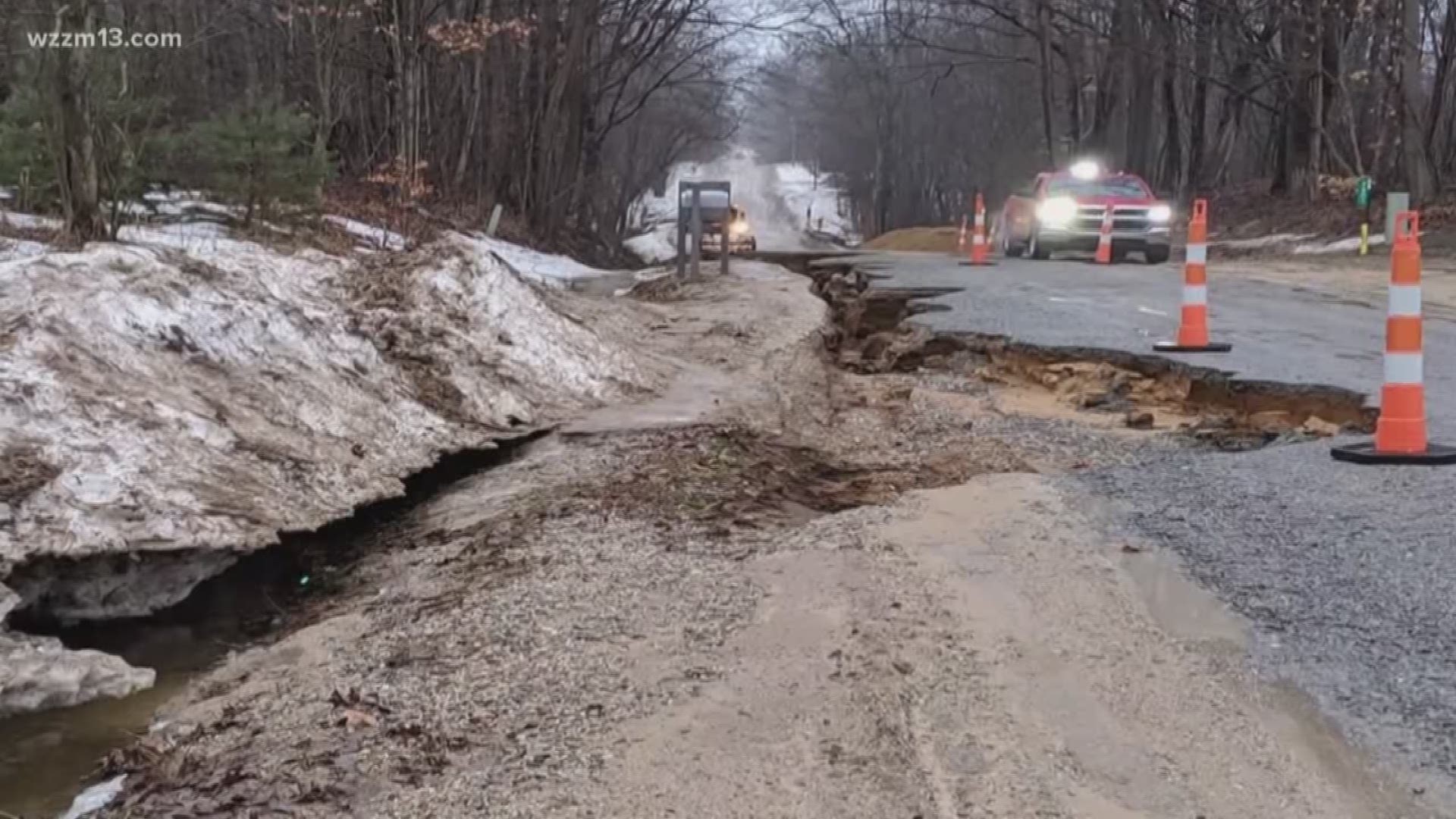Ottawa County gravel roads hit by tough winter