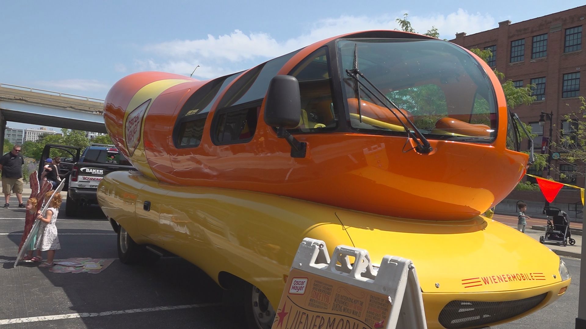 Only a select few people each year get to man the mighty Wienermobile and take it across the country. The Wienermobile is in Grand Rapids July 23-25.