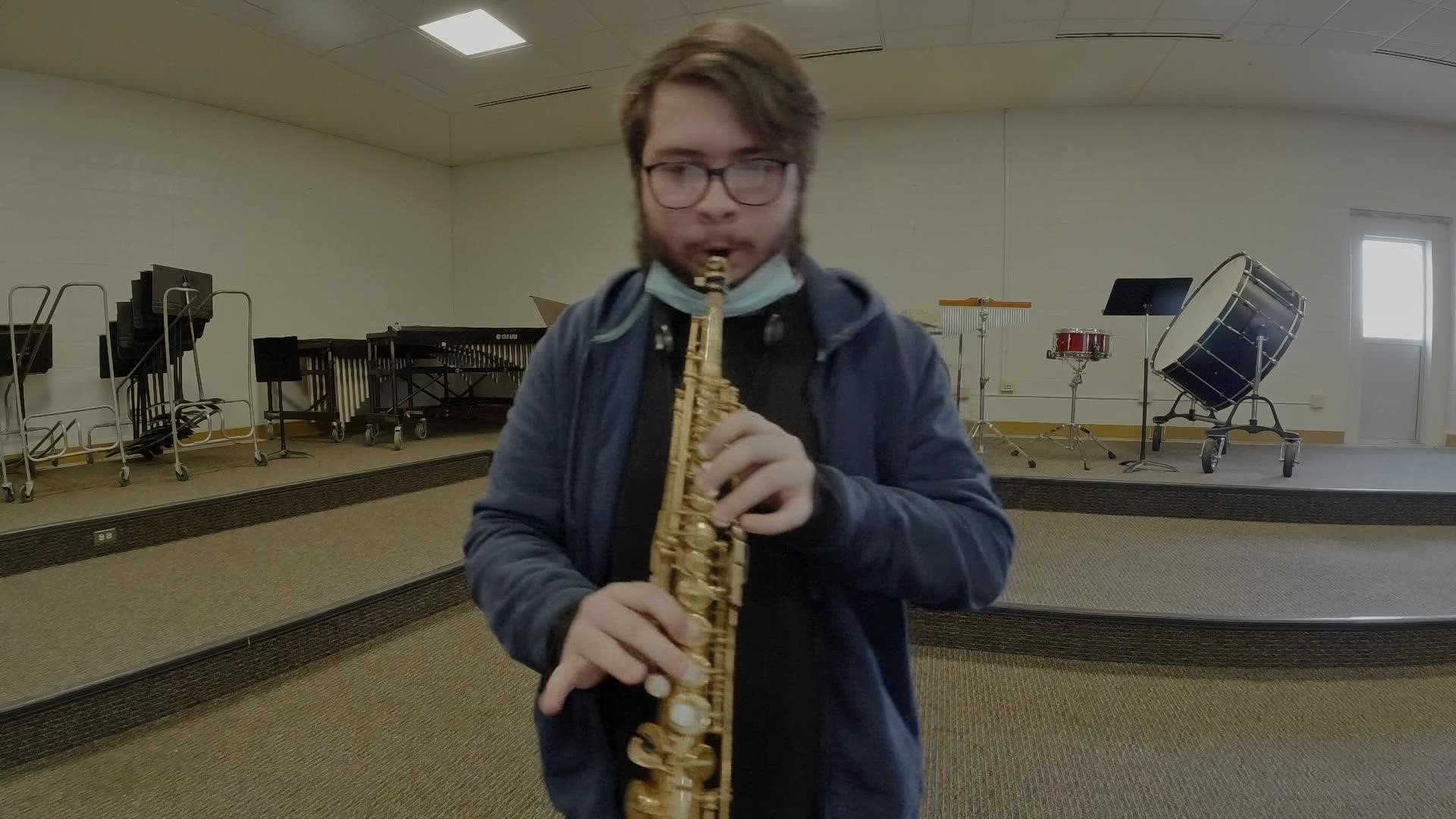 Godwin Heights has a "legacy and tradition of outstanding bands." But one saxophonist recently accomplished something no one at Godwin has in more than 10 years.