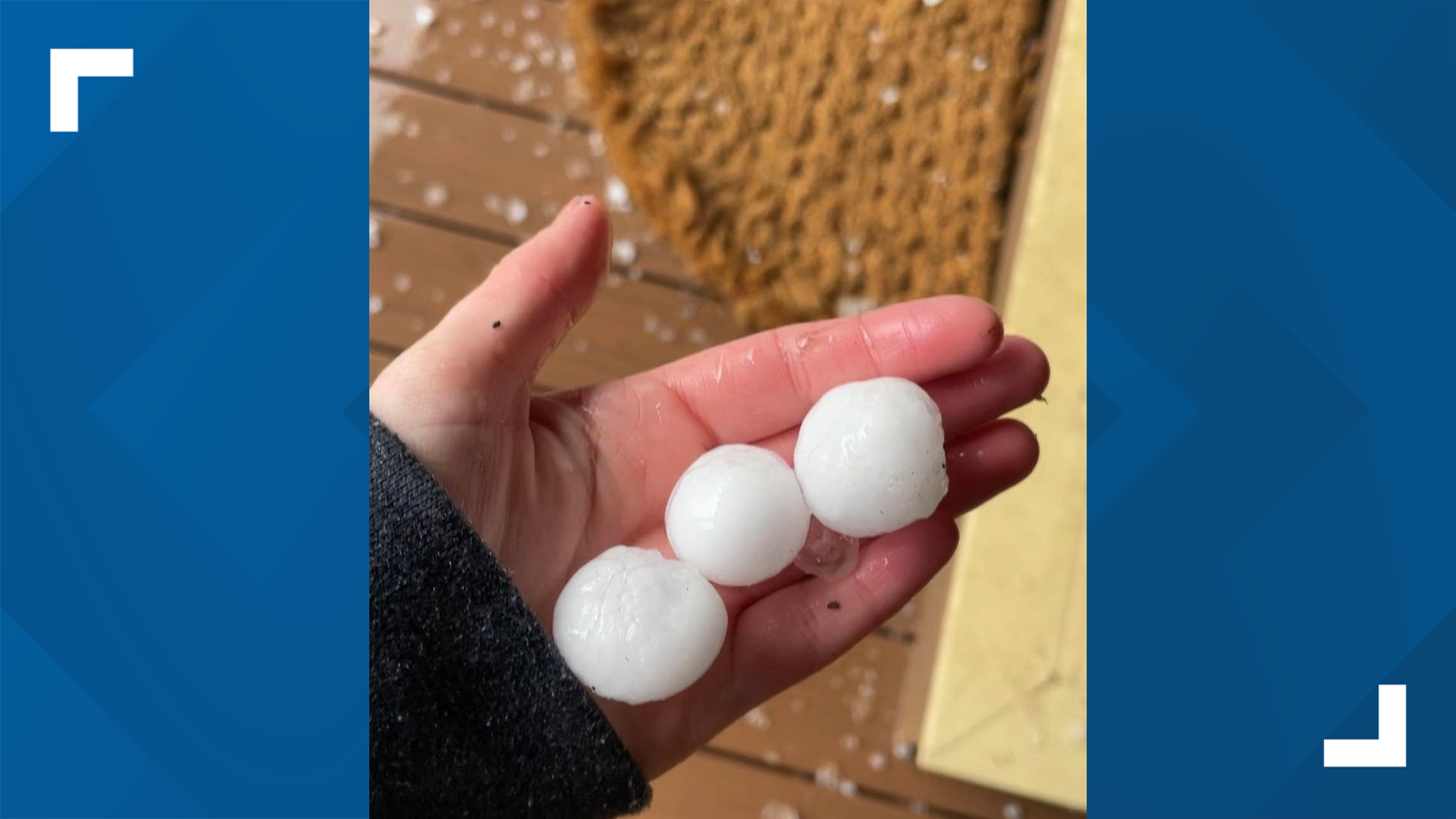 Large Hail Hits West Michigan | wzzm13.com