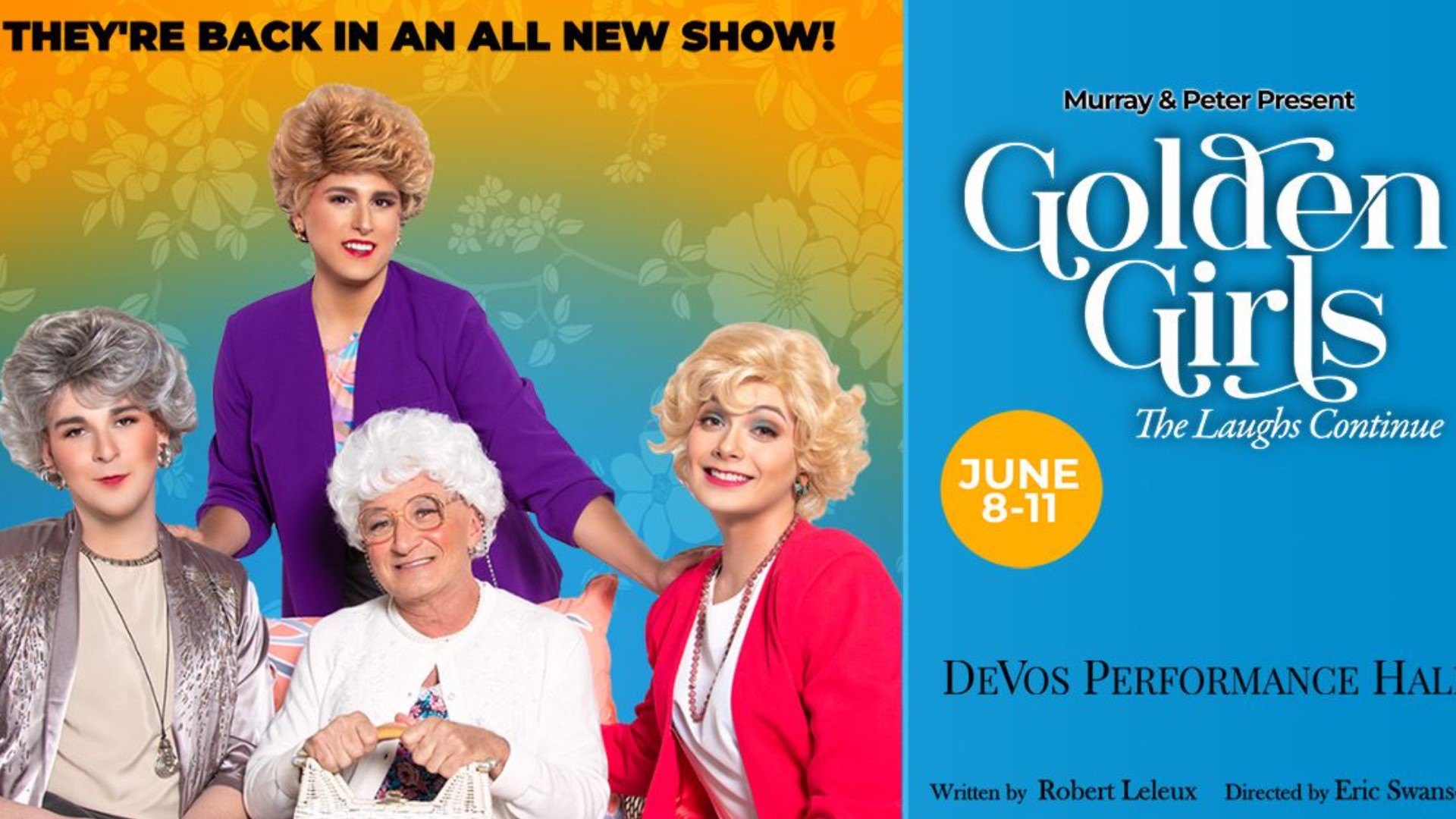 It’s said to be a professional stage performance unlike any Golden Girls tribute you’ve ever seen before.