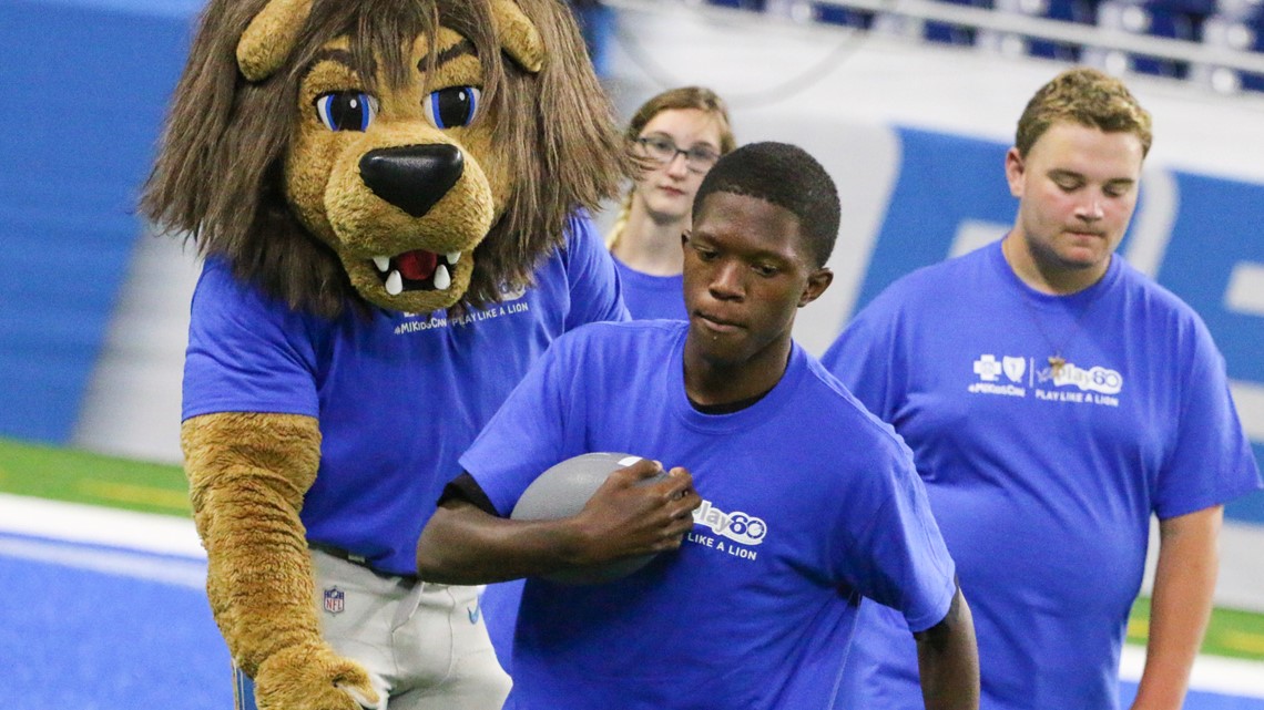 Special Olympics Michigan Kids Head to Ford Field for VIP Experience with Detroit  Lions