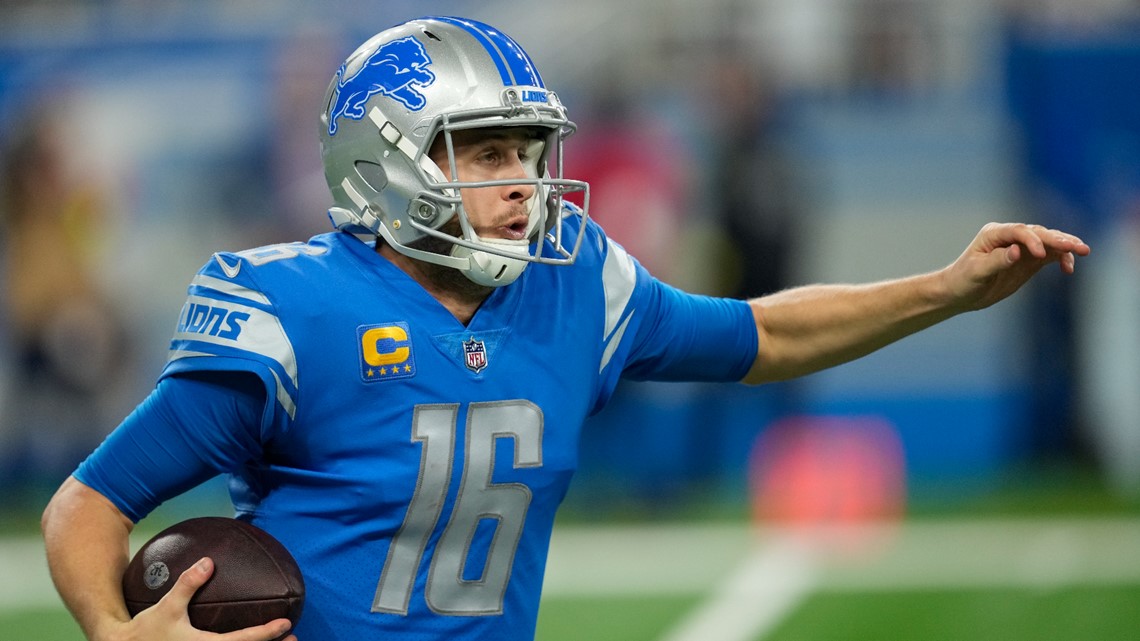 Goff has 340 yards, 2 TDs as Lions rout Jaguars