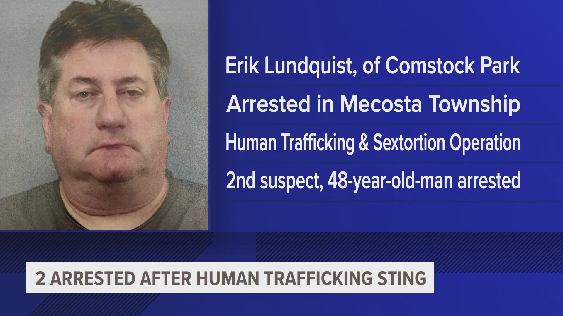 The operation was set to target consumers of human trafficking, sextortion and prostitution. Two Grand Rapids area men were arrested.