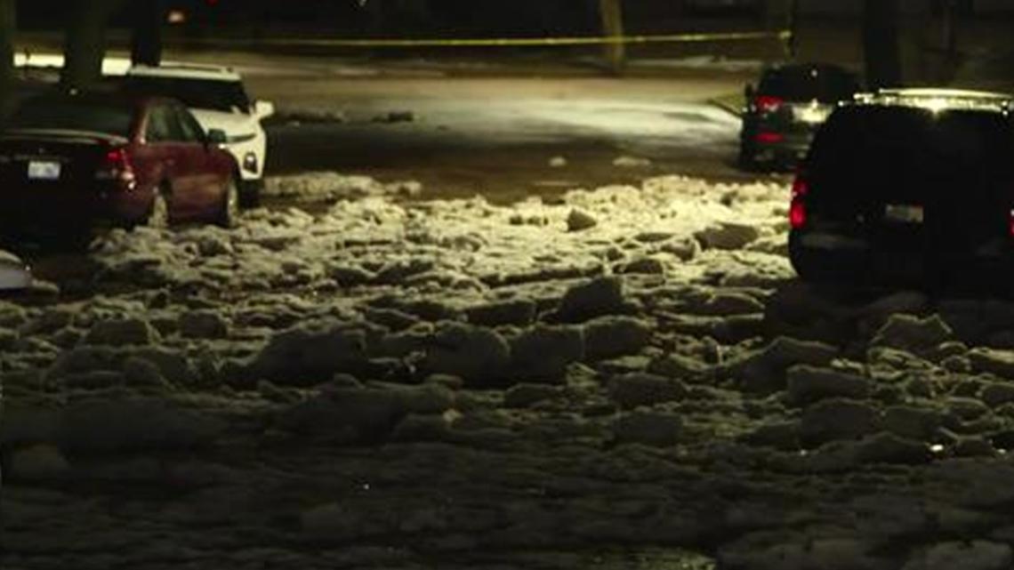 Flooded roads, homes and large hail | Rounds of storms hit West ...