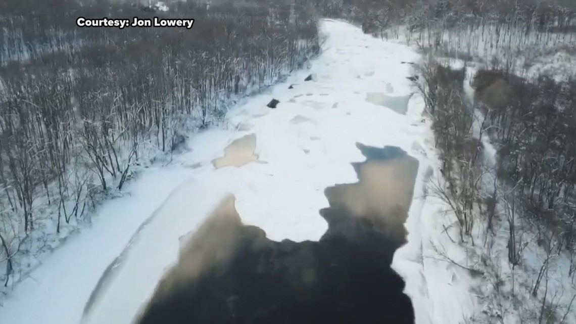 Flood warning caused by ice jam issued for Robinson Twp. - Vimarsana News