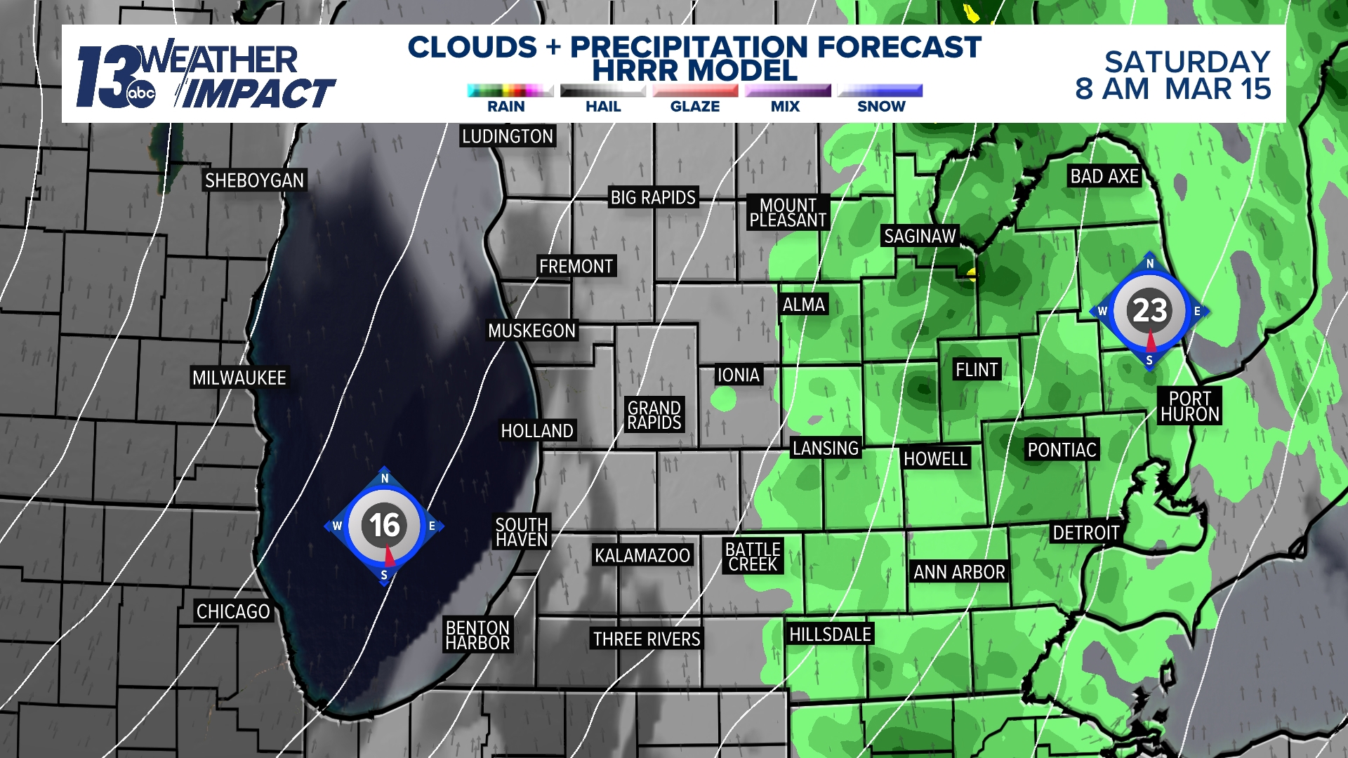 Tracking severe storm potential before windy conditions form | wzzm13.com