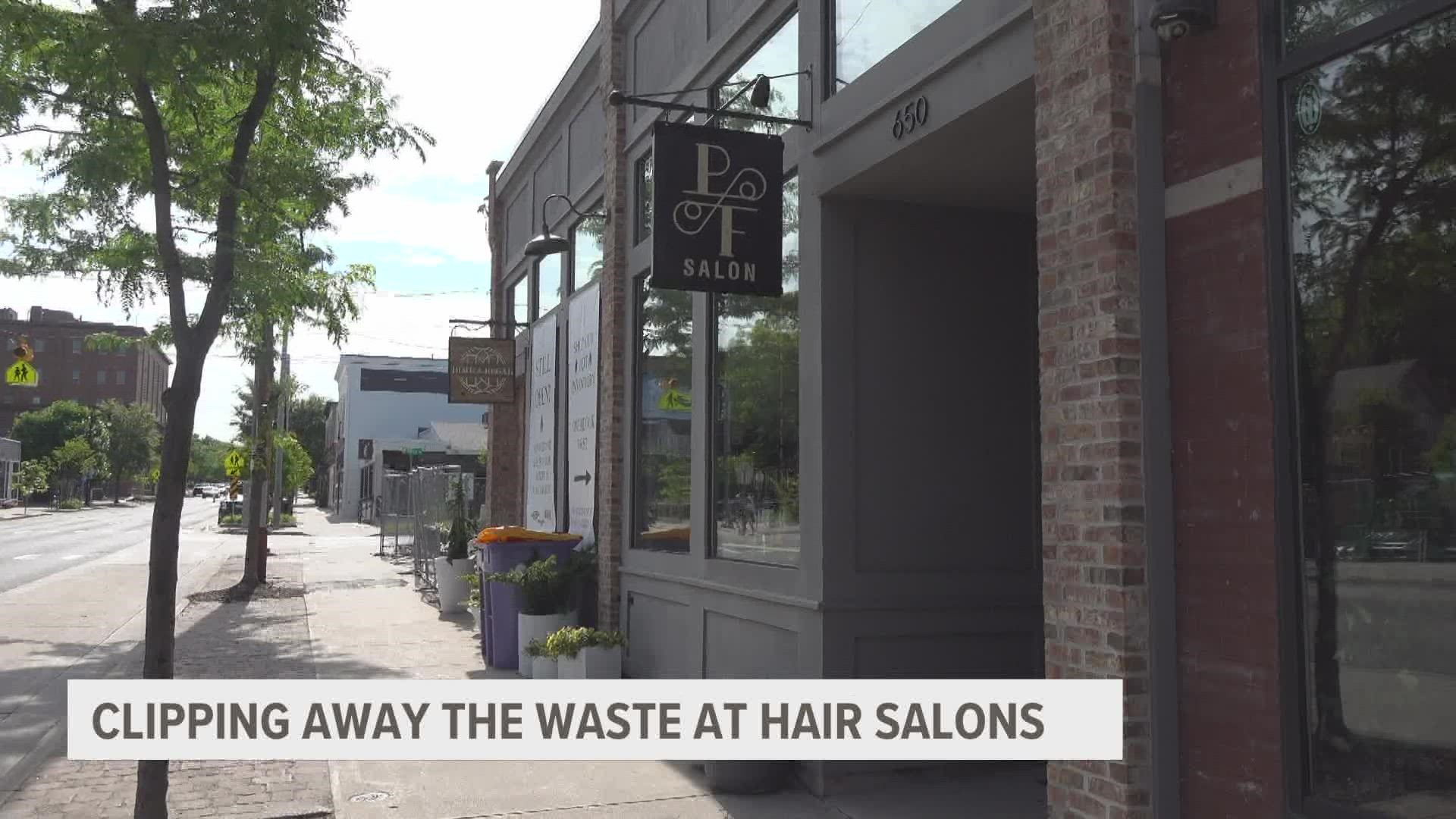 Waste Warriors, or salon owners part of Green Circle Salons, are keeping people and the planet beautiful. Palace Flophouse in Grand Rapids is one of them.