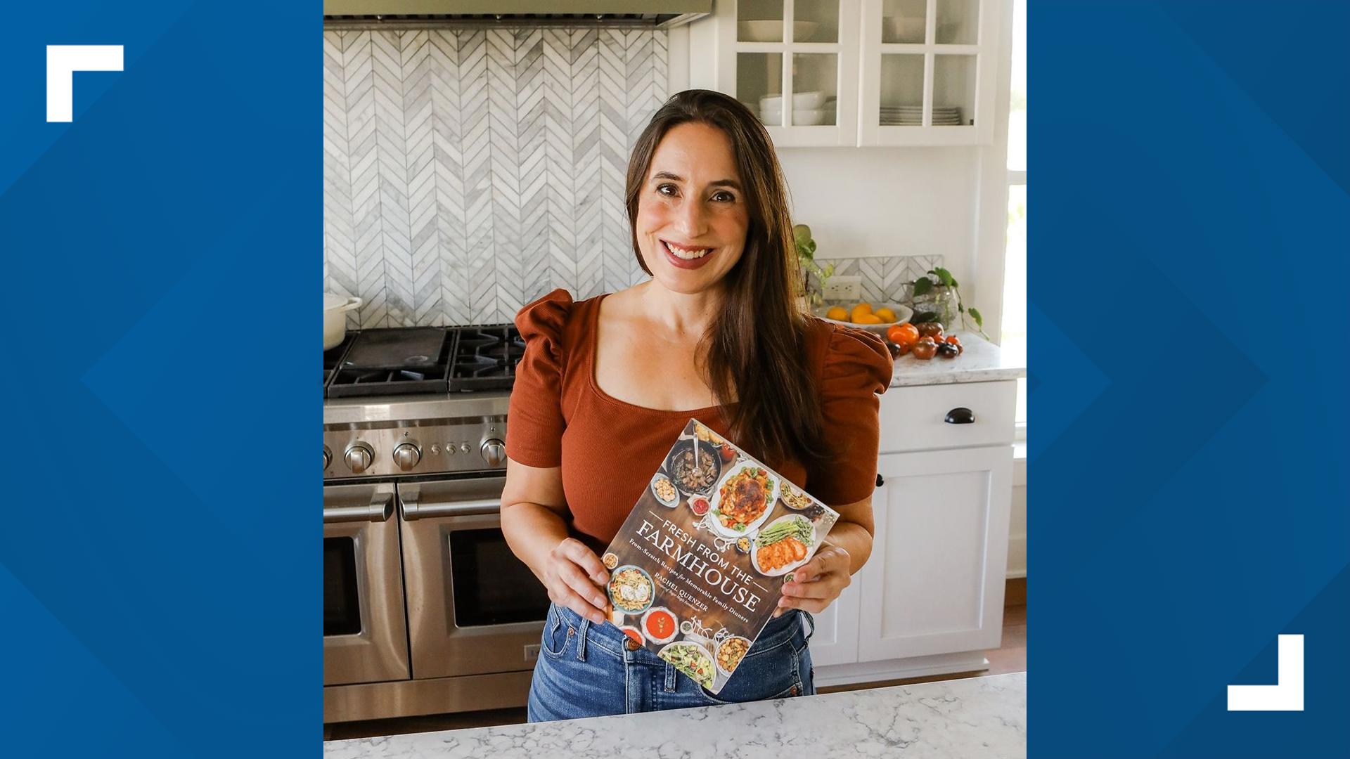 Rachel Quenzer's inspiration behind her new cookbook stems from family and fresh ingredients.