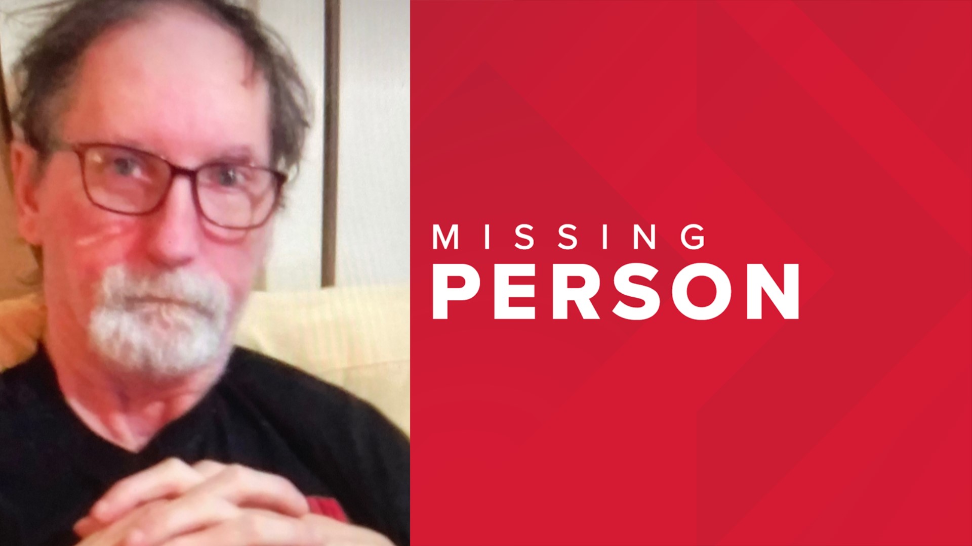 Police say William Brian Behrens walked away from his home north of the City of Allegan around 1:30 p.m. Sunday and has not been seen since.