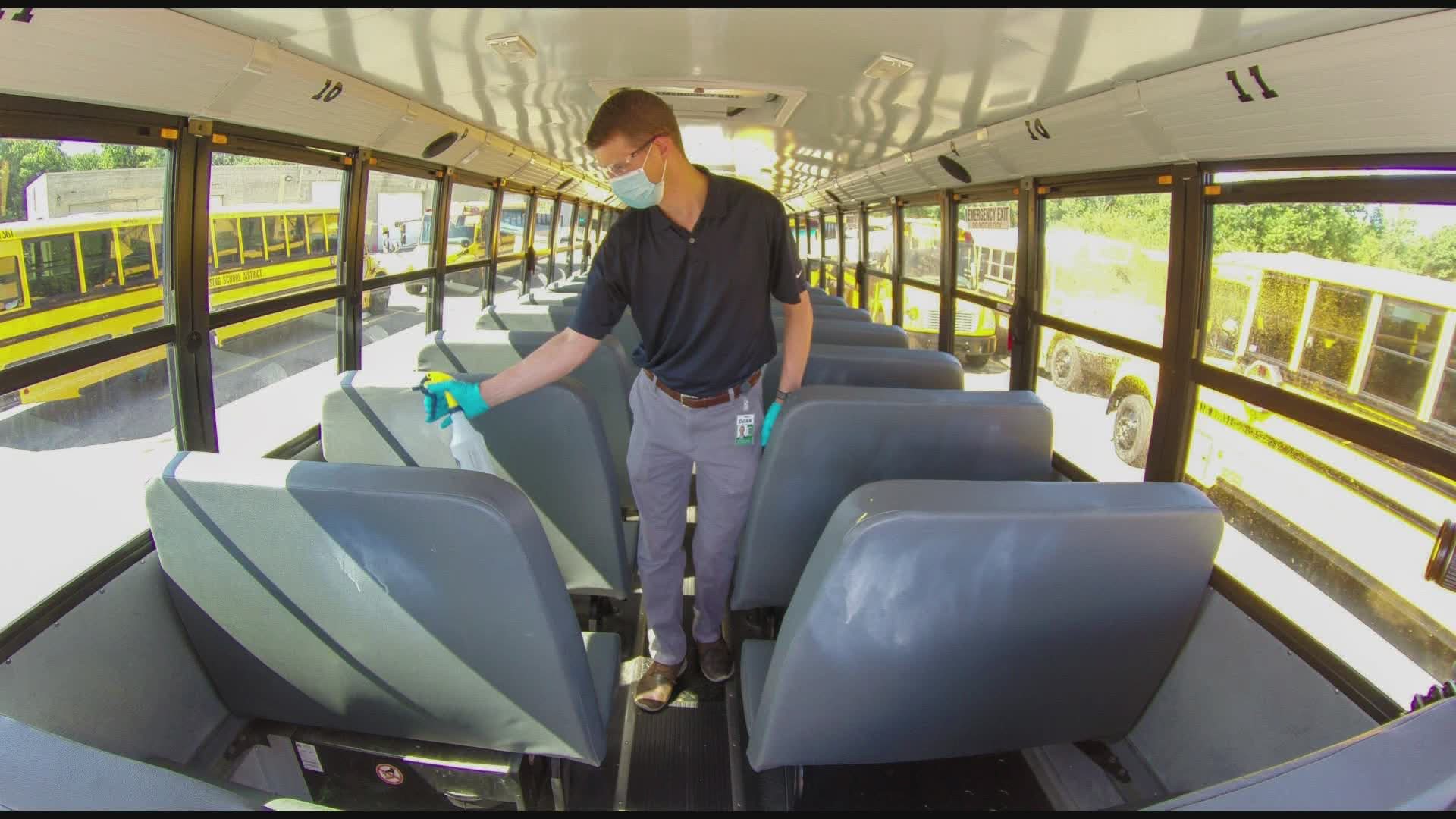 Safety doesn't begin in the schoolhouse. Thousands of Michigan students start the day riding school buses.