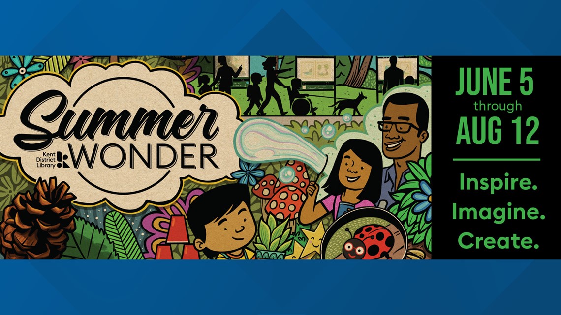 Kent District Library kicks off 'Summer Wonder Challenge' to keep kids engaged outside of school