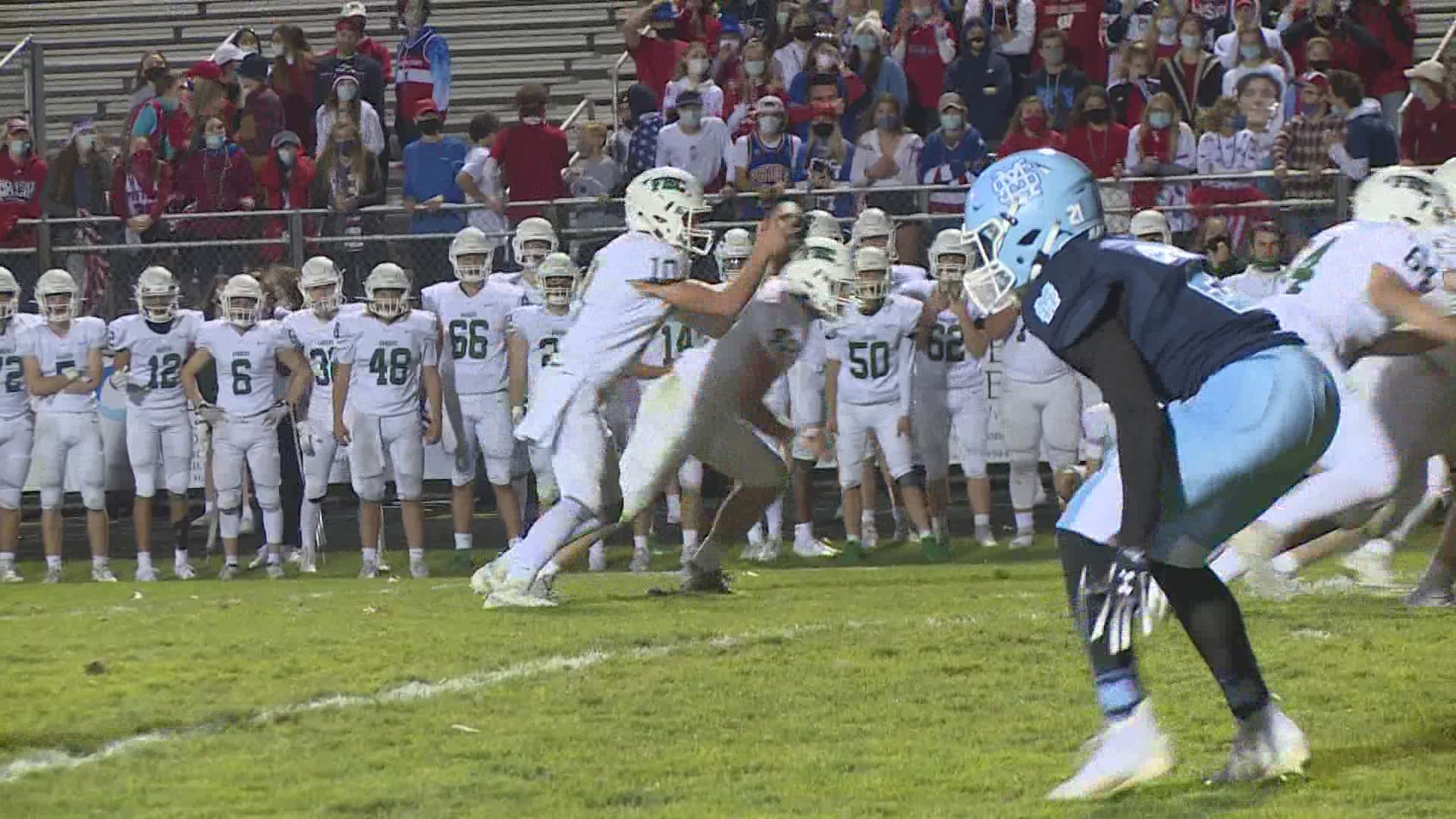 Highlights from the match-up between Forest Hills Central and Mona Shores.