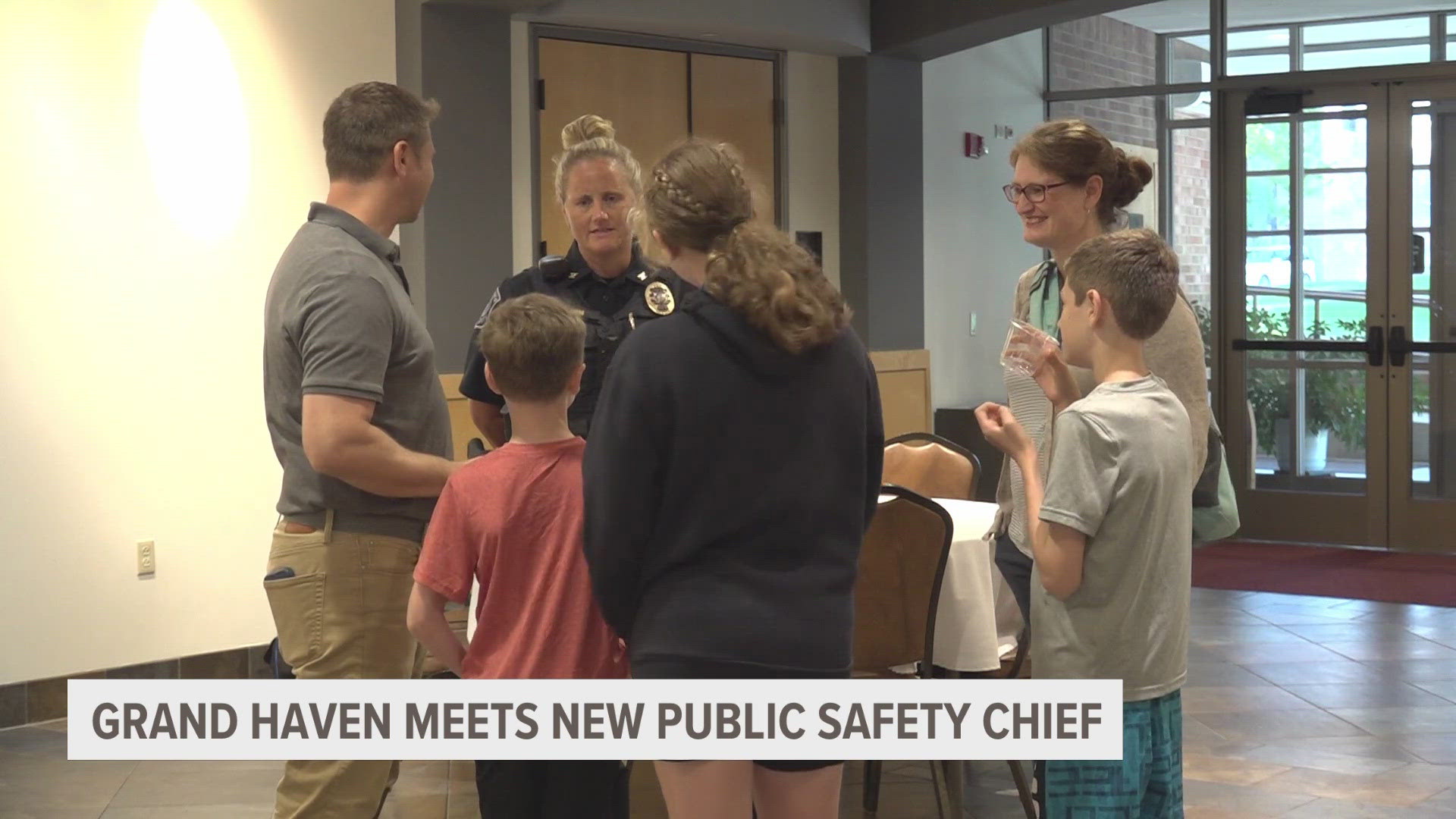 Just over a week after she was sworn in, Chief Nichole Hudson talked with community members at a meet-and-greet Wednesday night about her priorities.