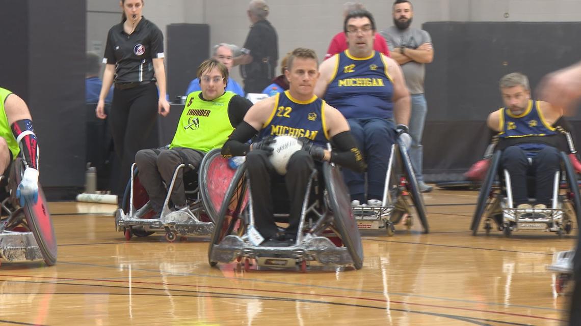 Grand Rapids wheelchair rugby tournament welcomes teams from across U.S., Canada
