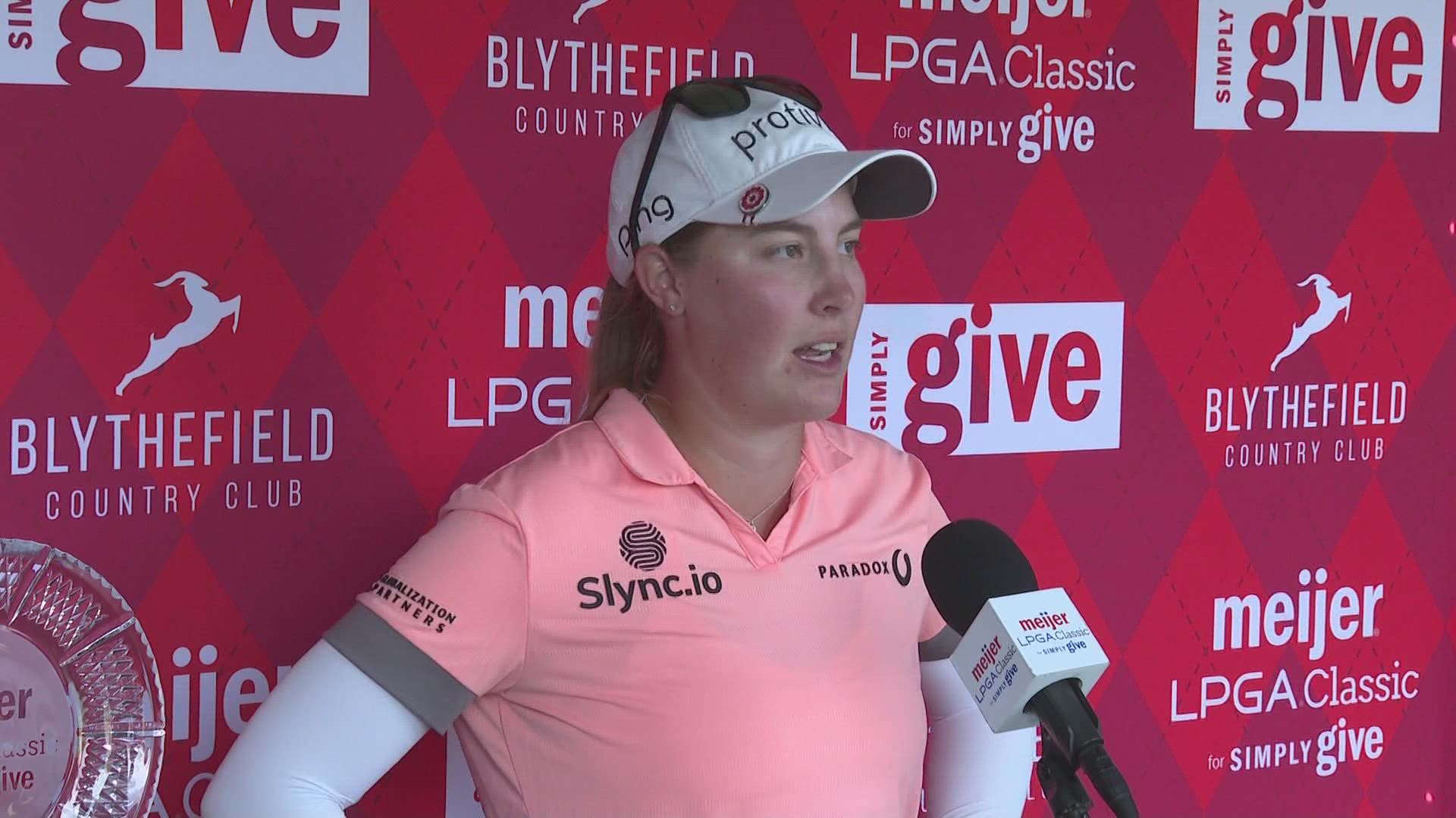 Kupcho earned the second victory of her LPGA career shooting 71 on Sunday.