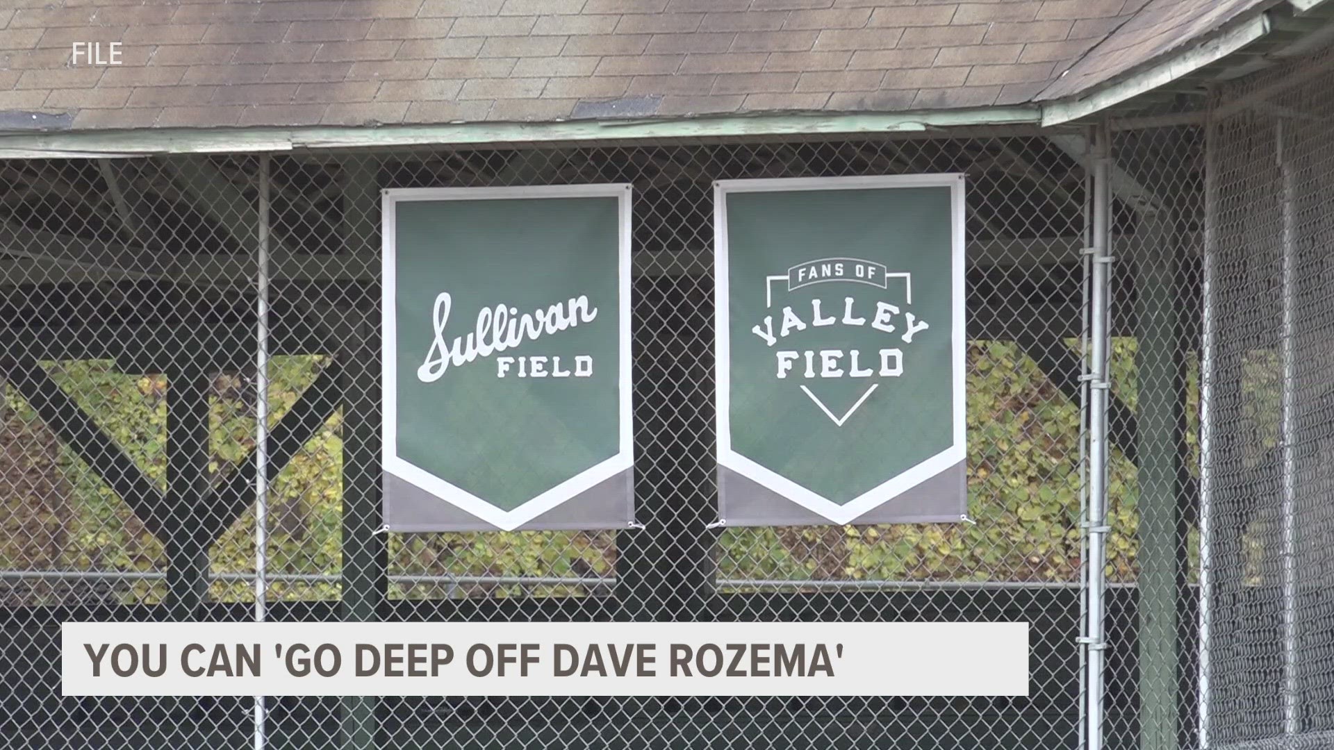 Grand Rapids native Dave Rozema is joining the effort to save a historic baseball field that he once played at as a teenager.