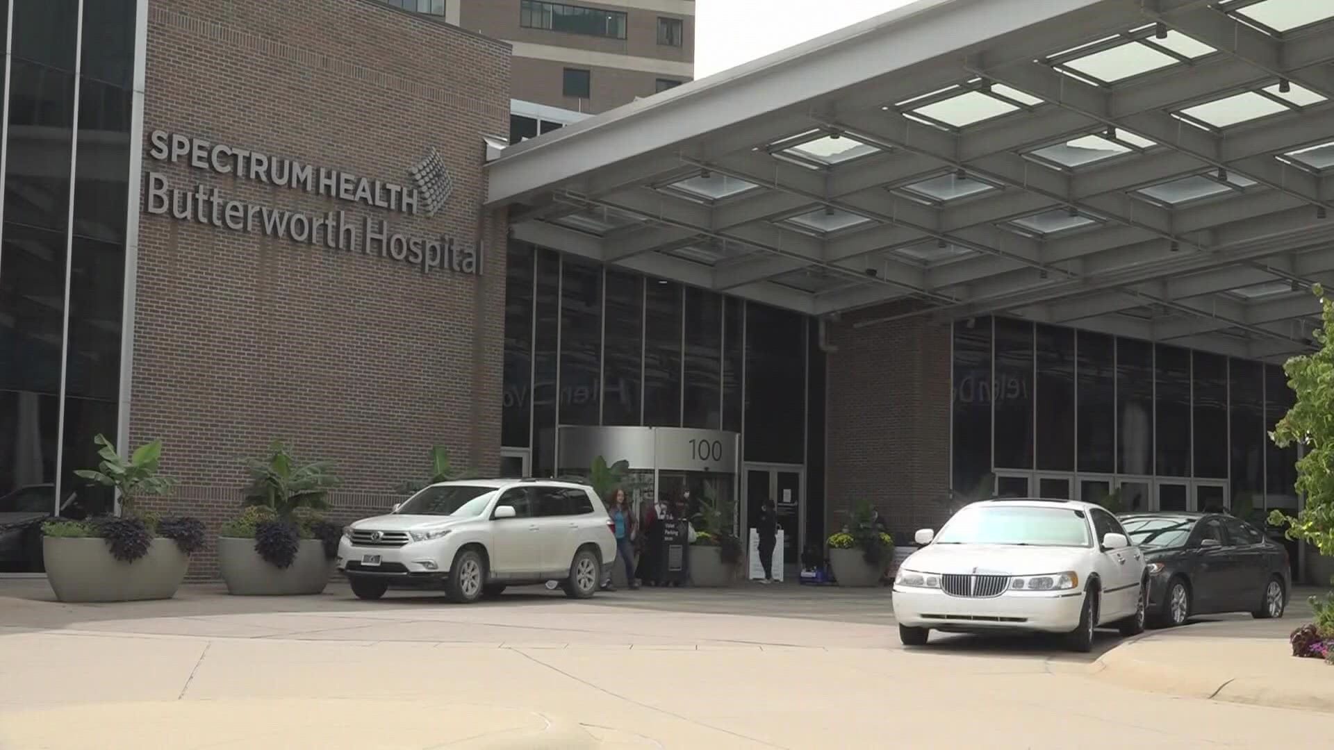 West Michigan's largest hospitals provided an update Friday on the status of COVID-19 and the strain it is putting on their facilities and workers.