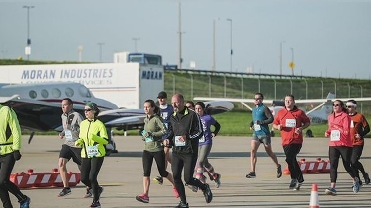 Gerald R. Ford International Airport hosts 5K on the runway for charity